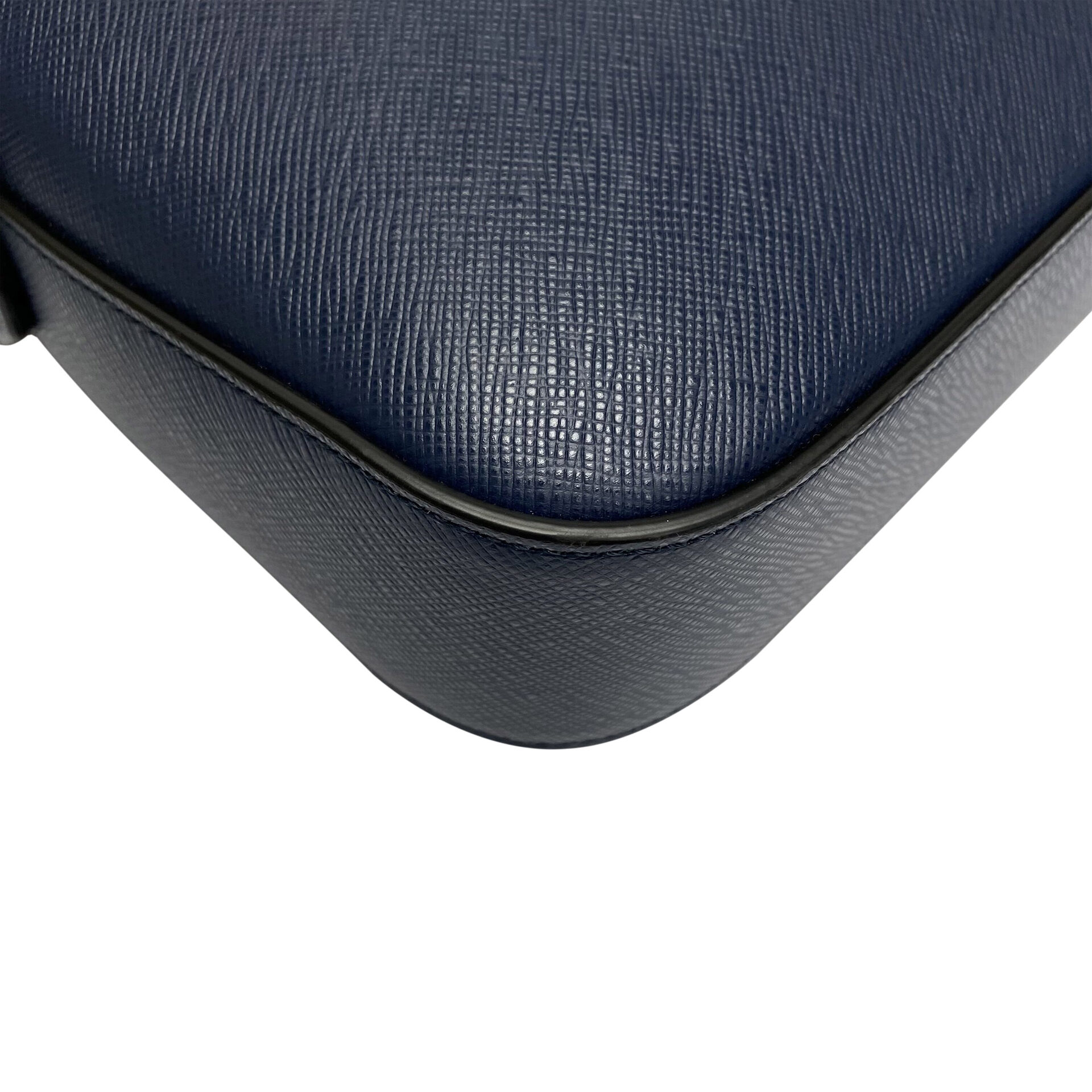 Pasta Montblanc Sartorial Couro Marinho