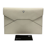Pasta Envelope Montblanc Sartorial Couro Off White