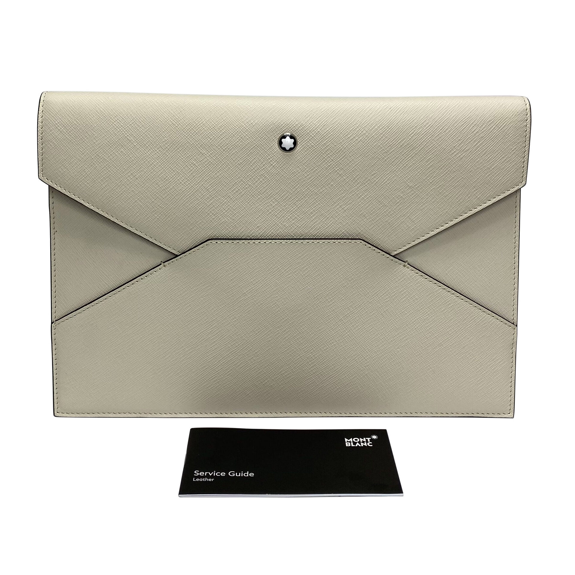 Pasta Envelope Montblanc Sartorial Couro Off White