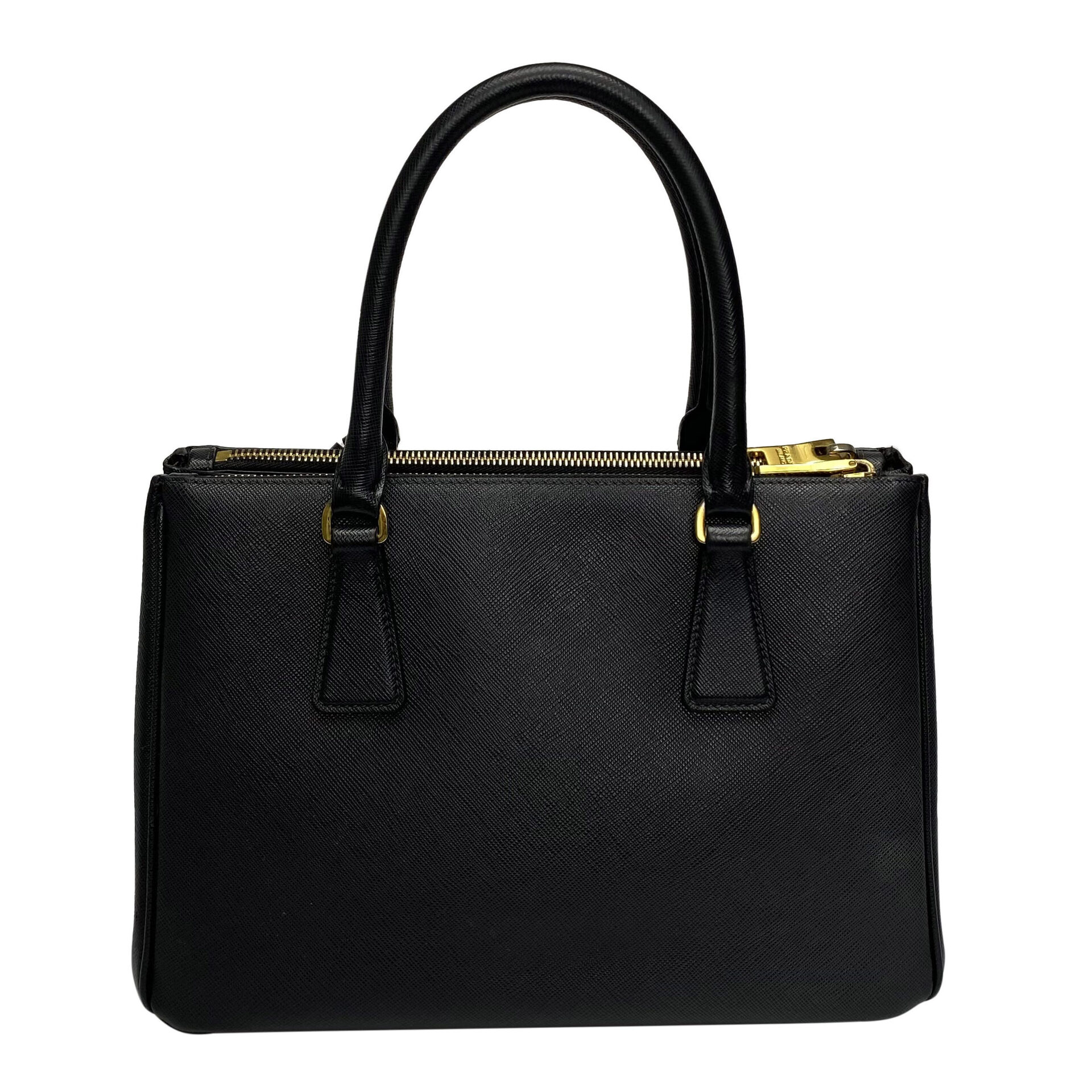 Bolsa Prada Galleria Couro Saffiano Preta