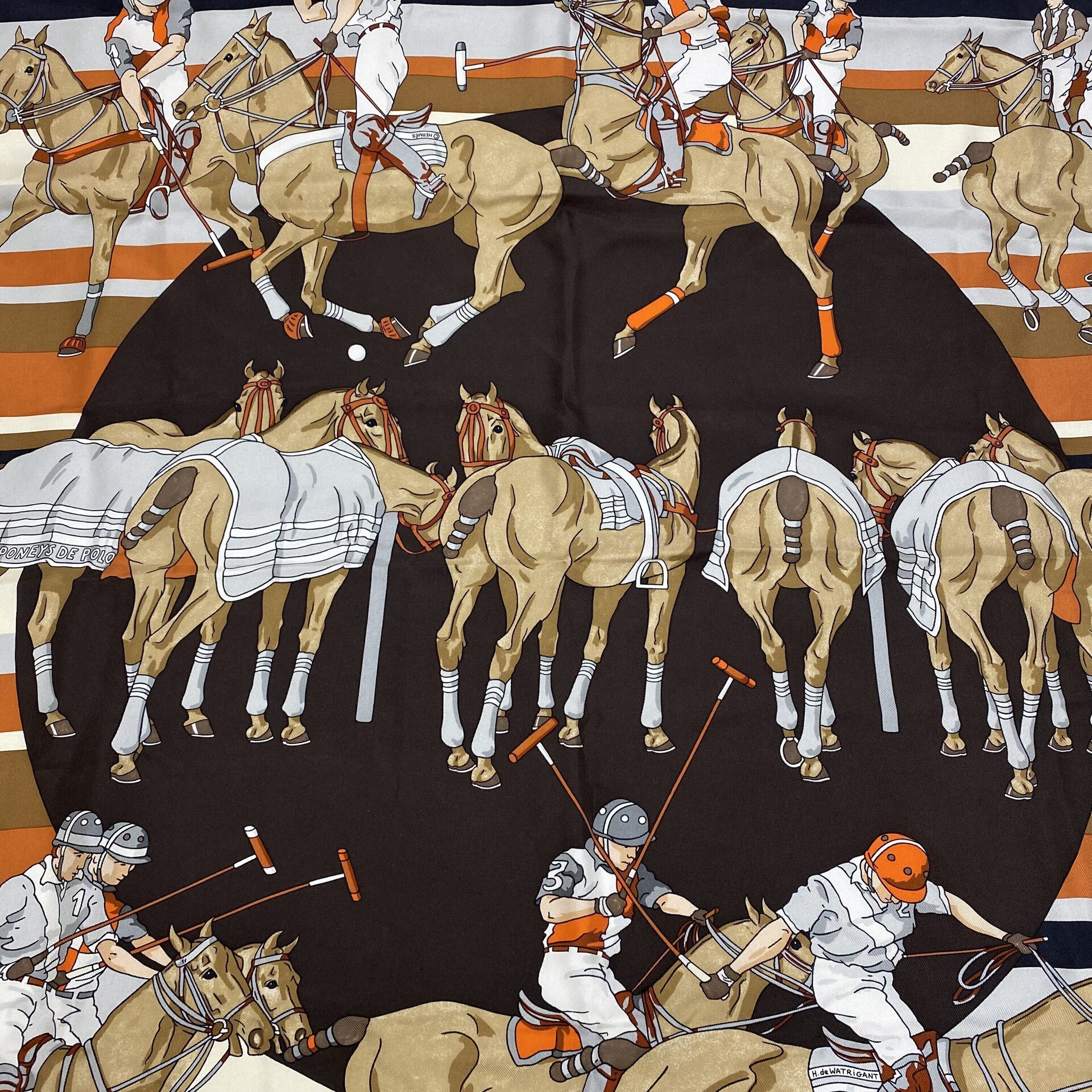 Lenço Hermès