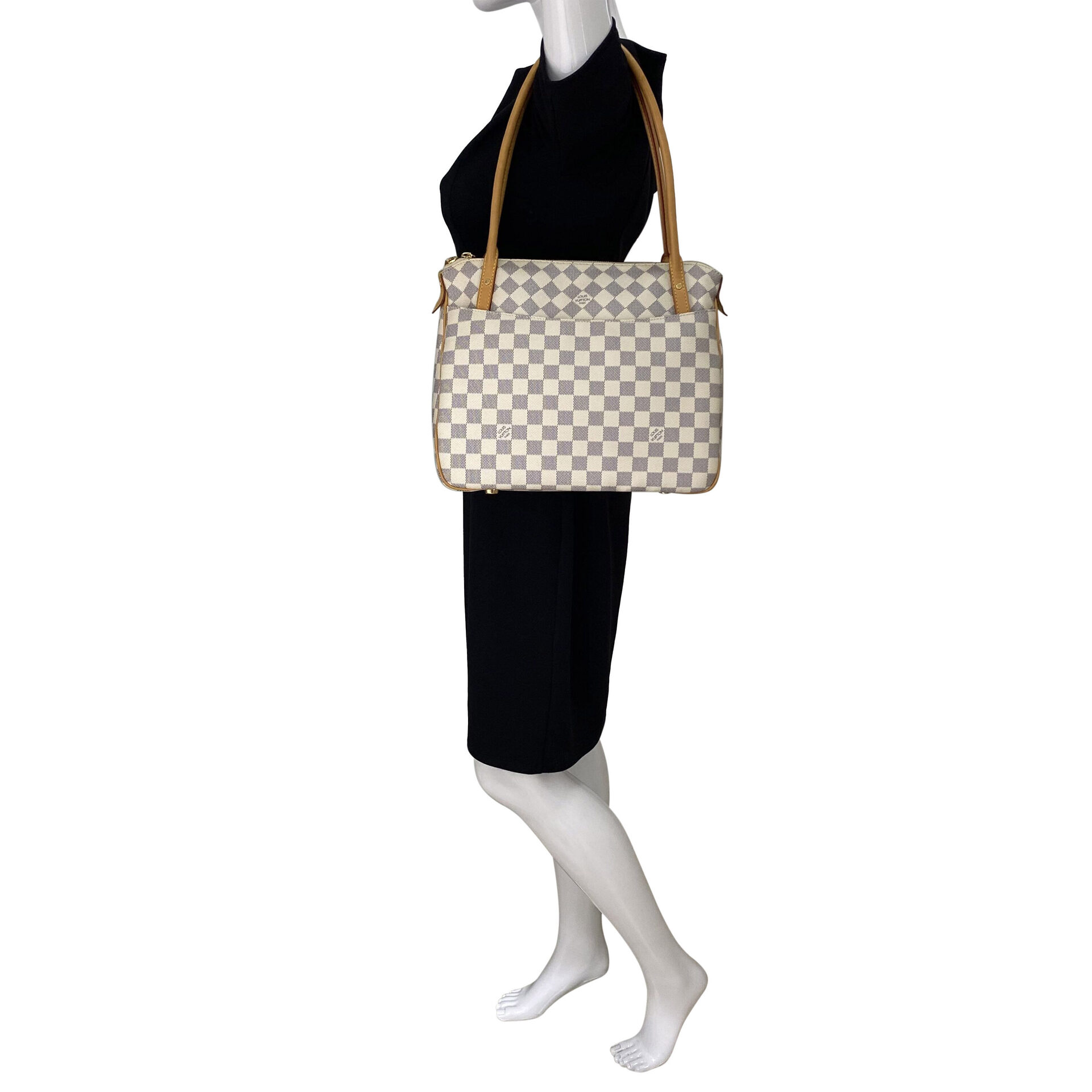 Bolsa Louis Vuitton Figheri Damier Azur