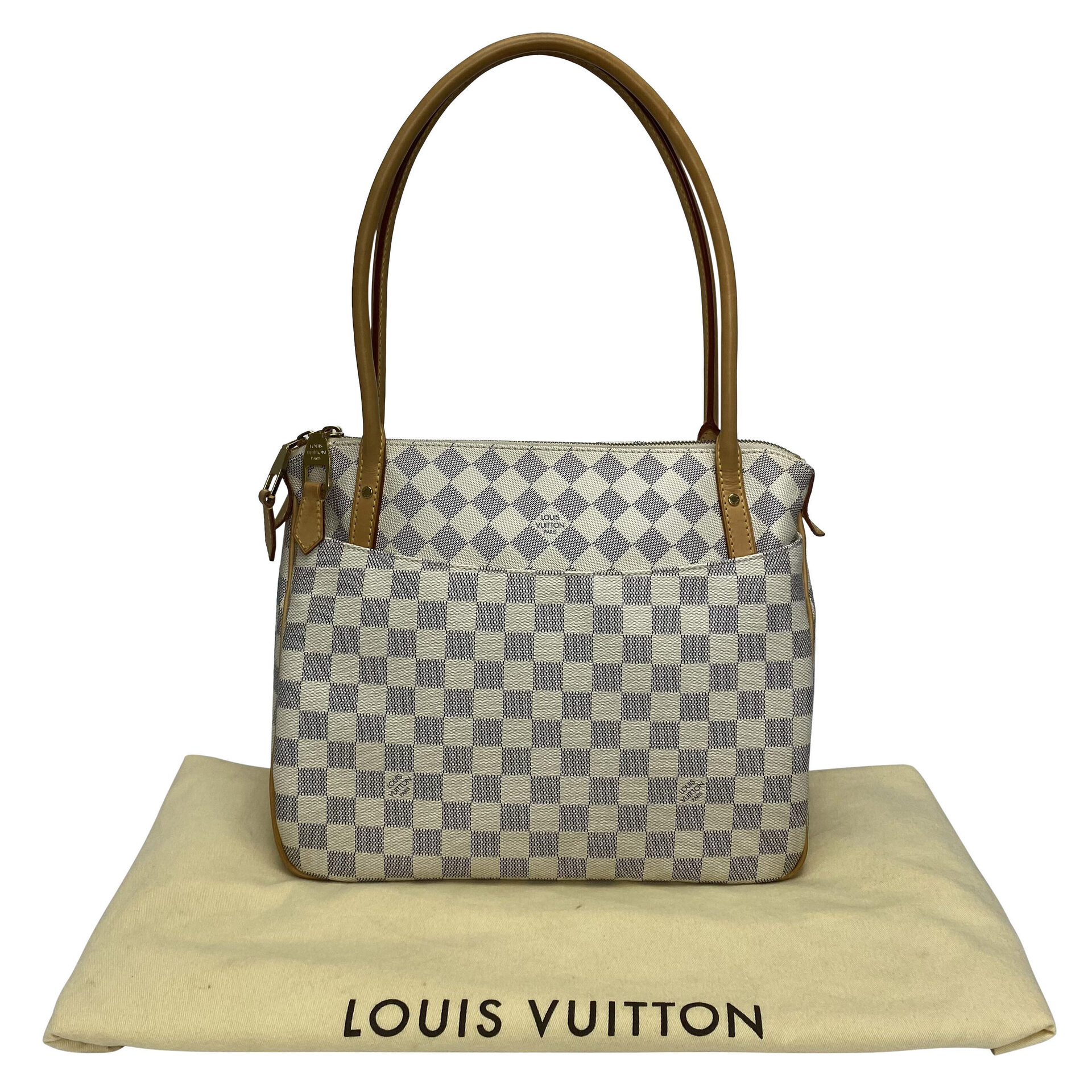 Bolsa Louis Vuitton Figheri Damier Azur