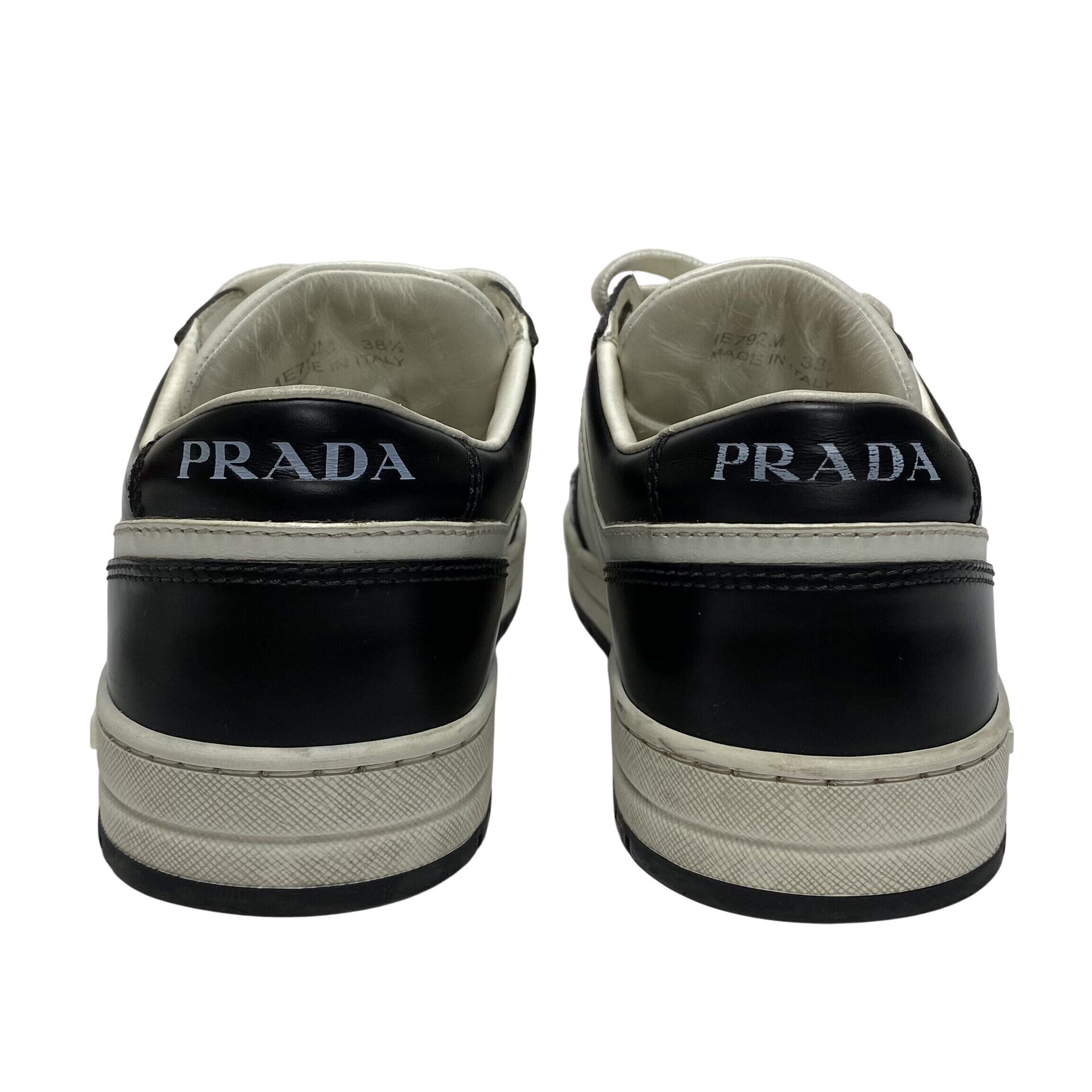 Tênis Prada Downtown Preto e Branco