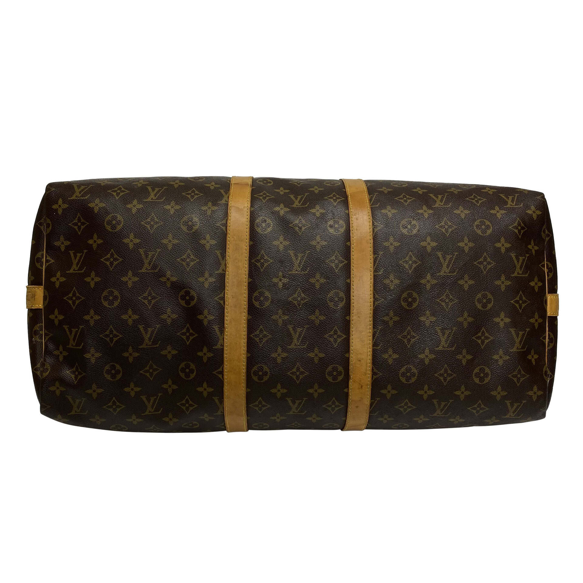 Mala Louis Vuitton Keepall Bandoulière 55 Monograma