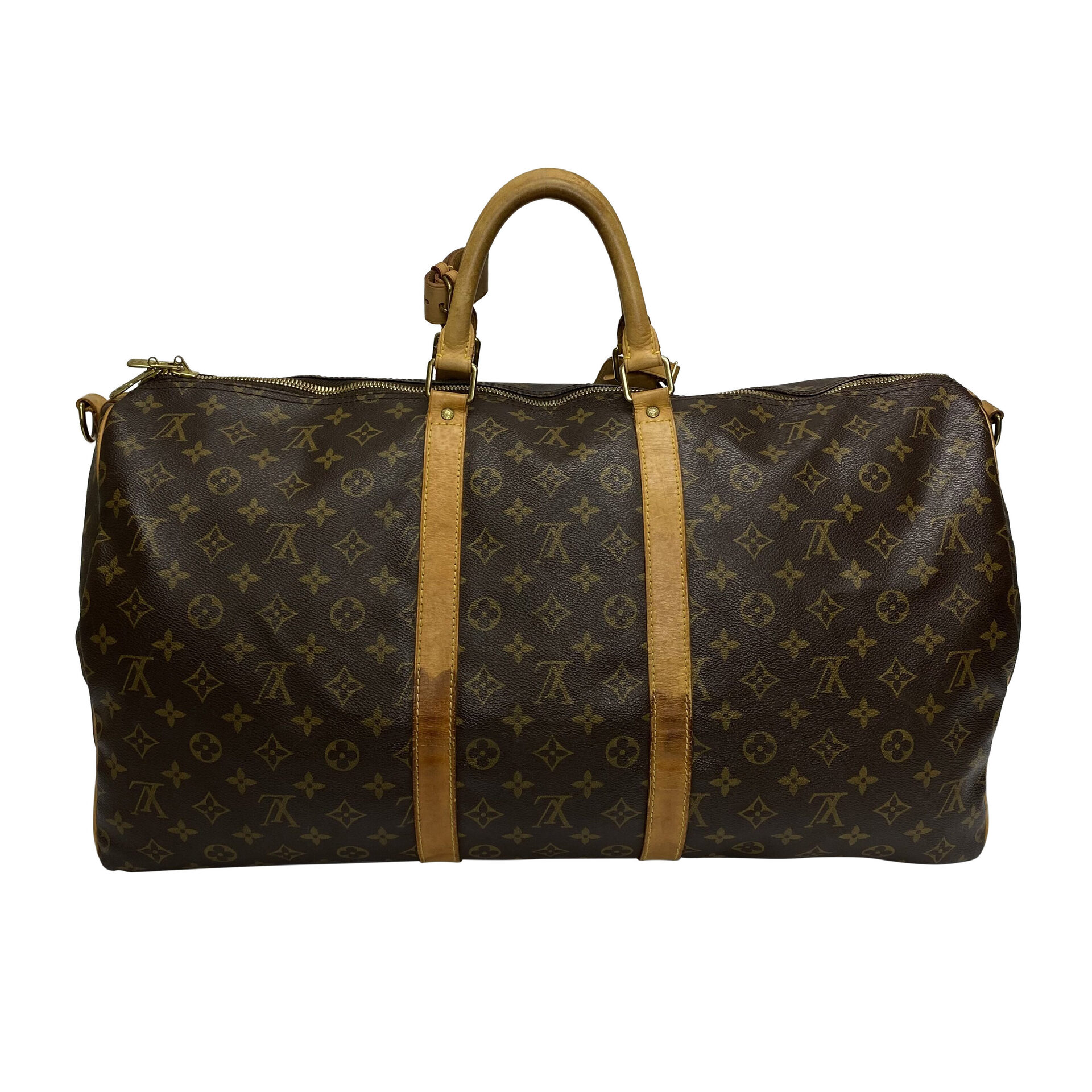 Mala Louis Vuitton Keepall Bandoulière 55 Monograma