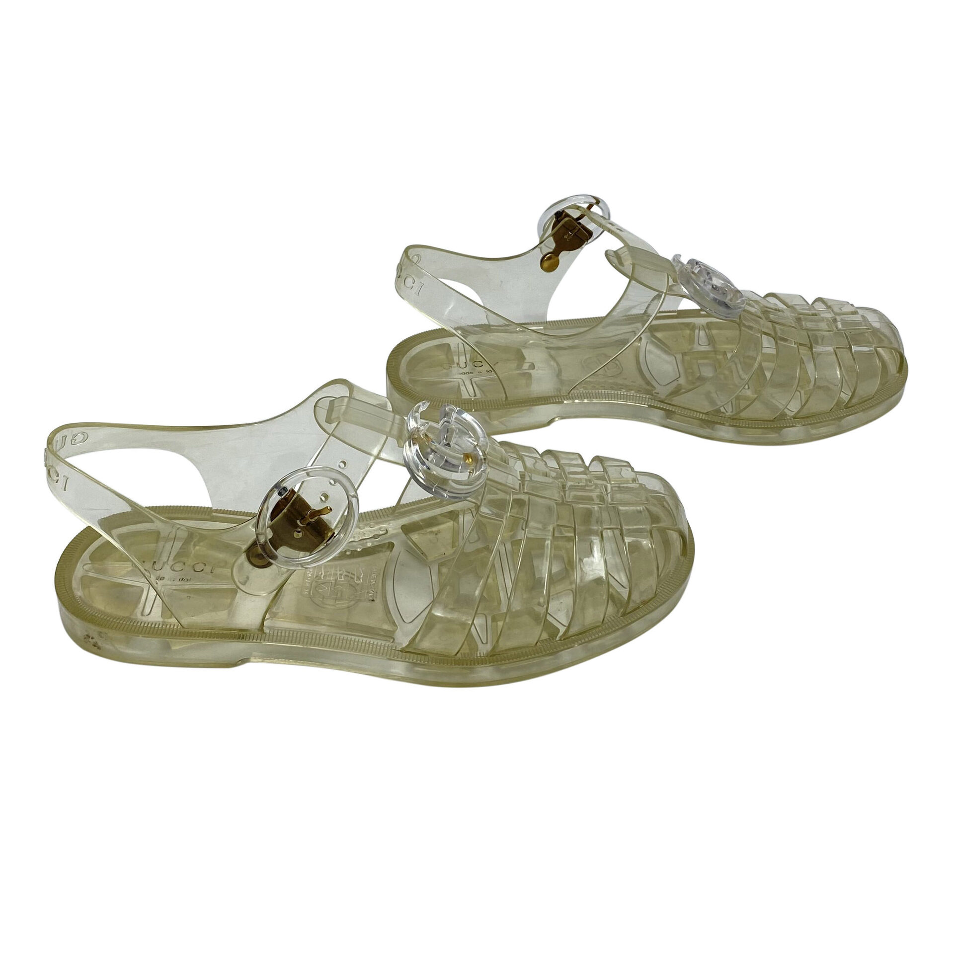 Sandália Gucci Cristal