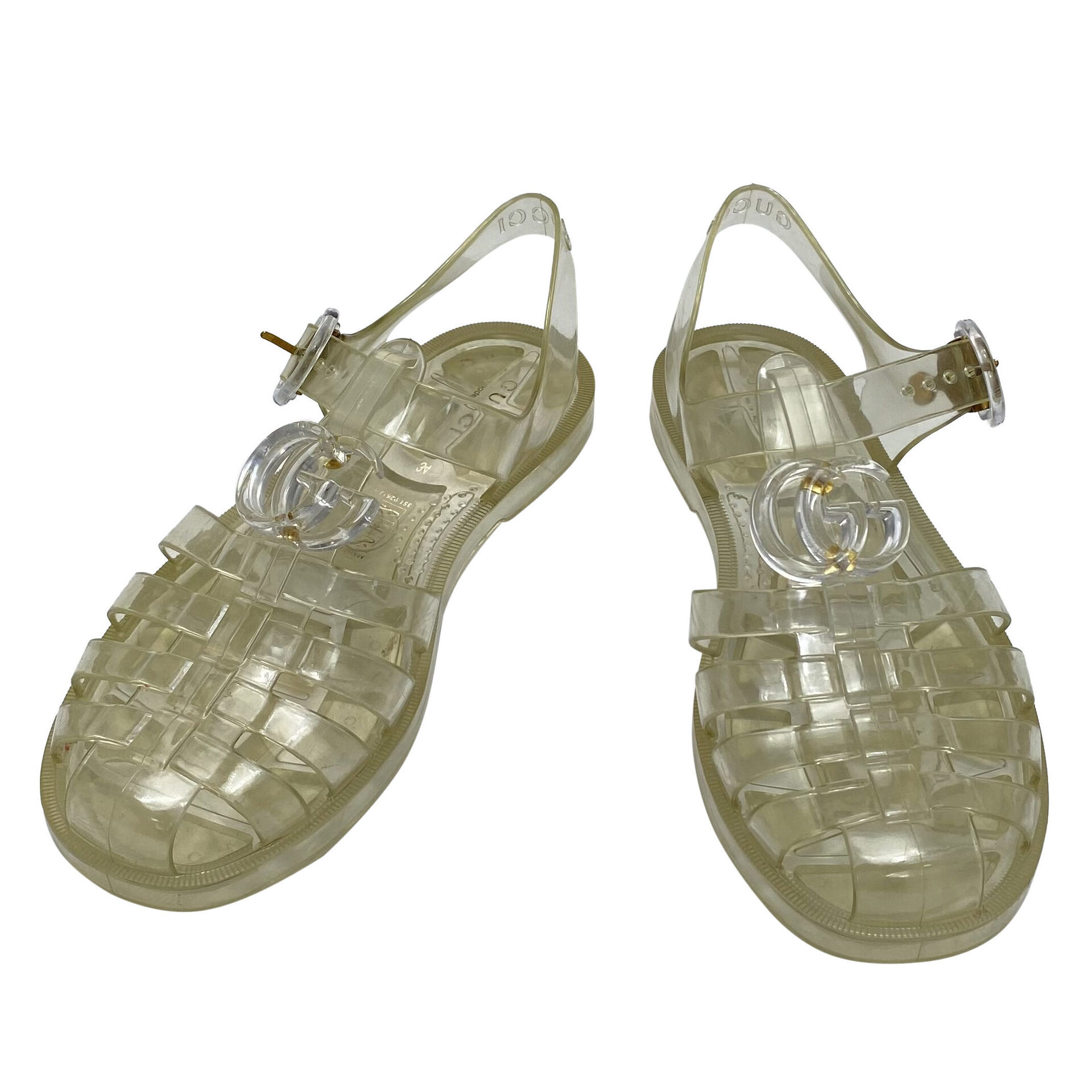 Sandália Gucci Cristal