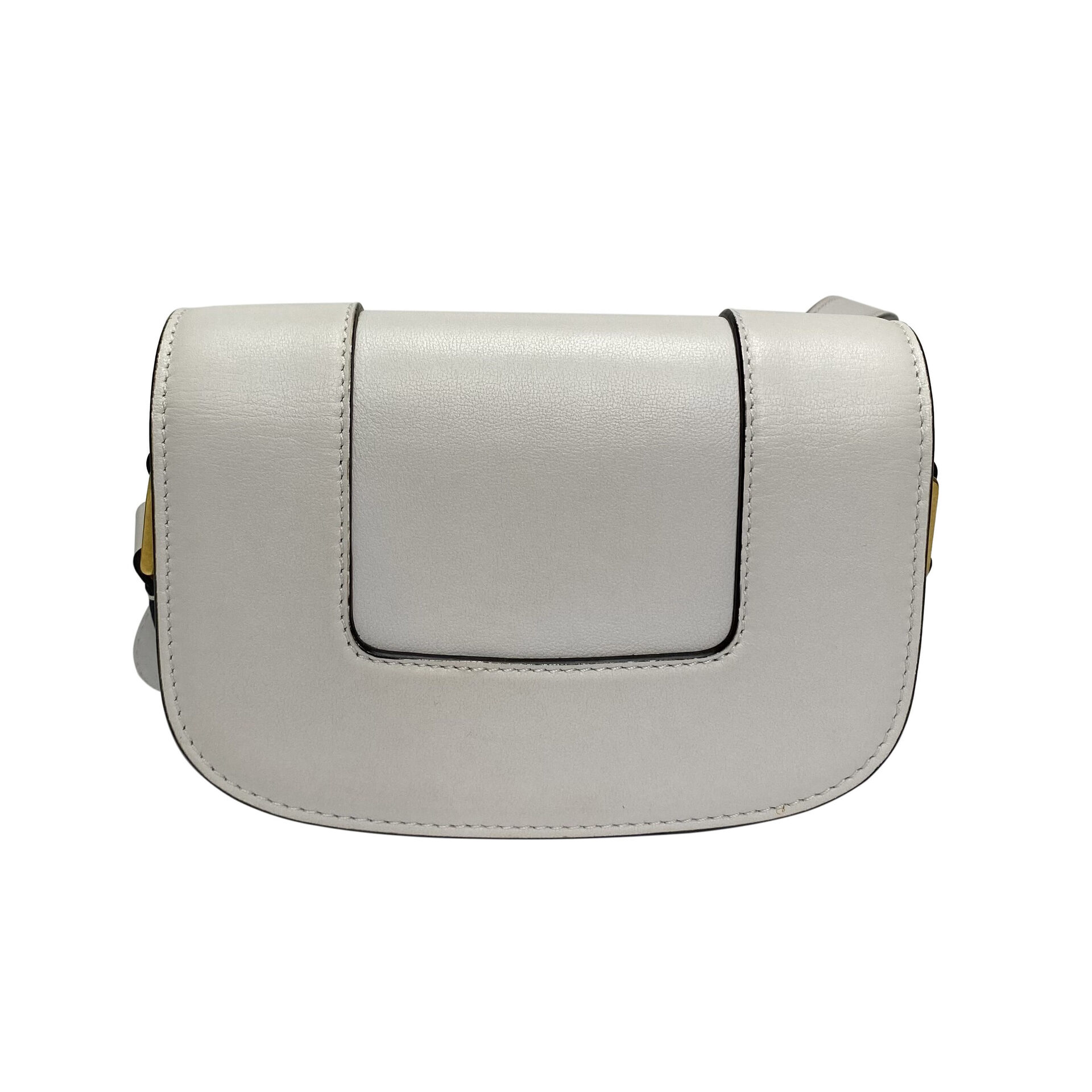 Bolsa Valentino Garavani Supervee Couro Branco