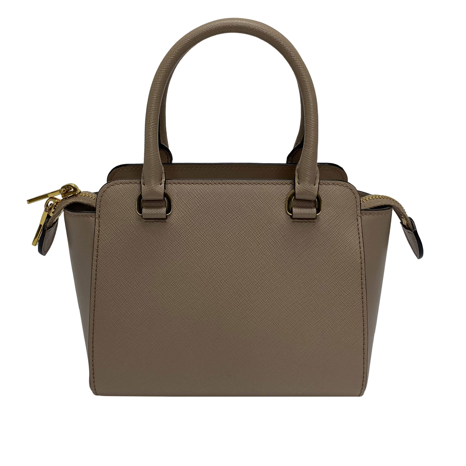 Bolsa Prada Mini Couro Saffiano Nude