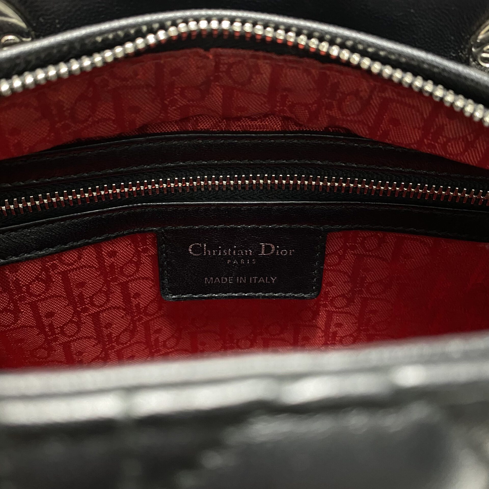 Bolsa Christian Dior Lady Dior Preta