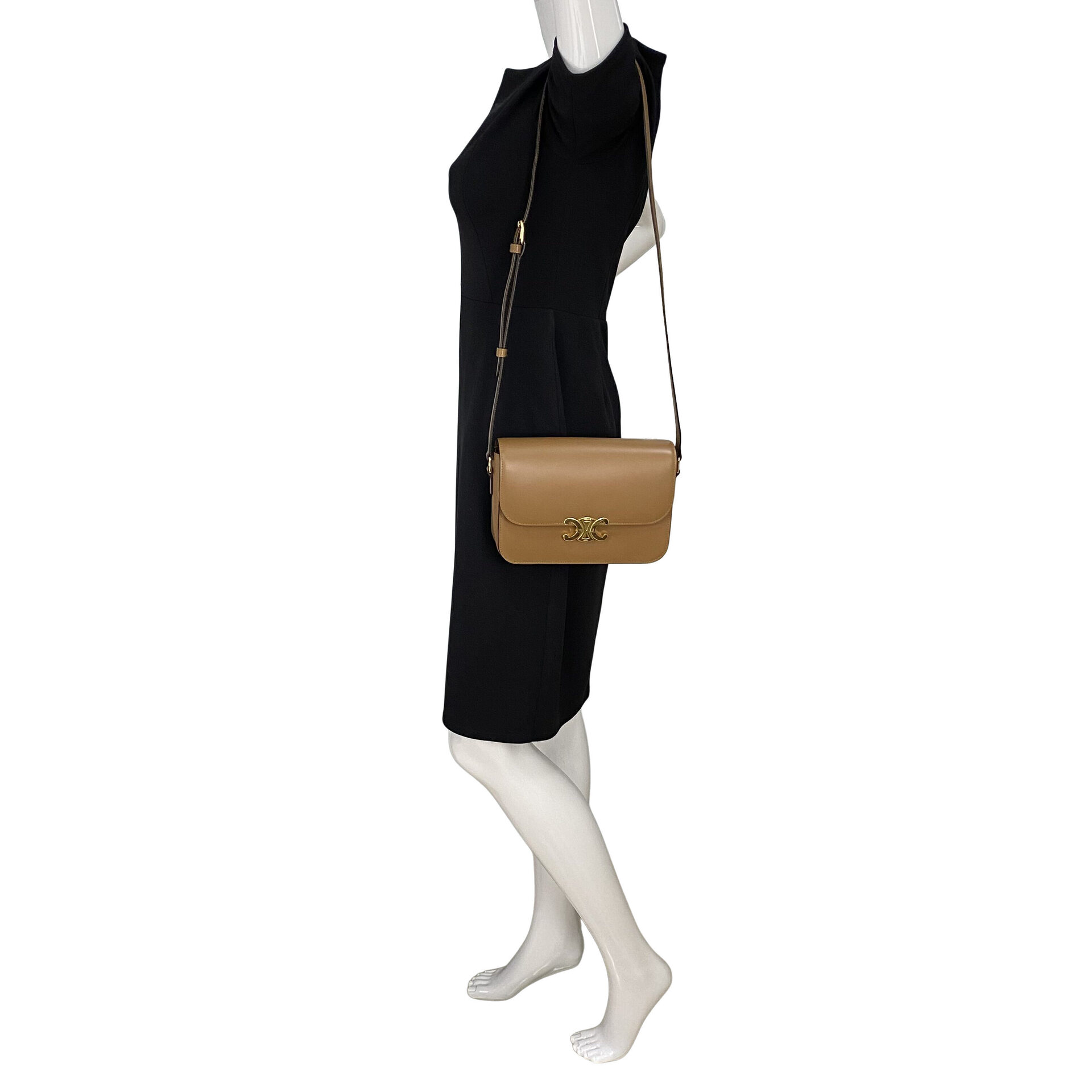 Bolsa Celine Triomphe Caramelo