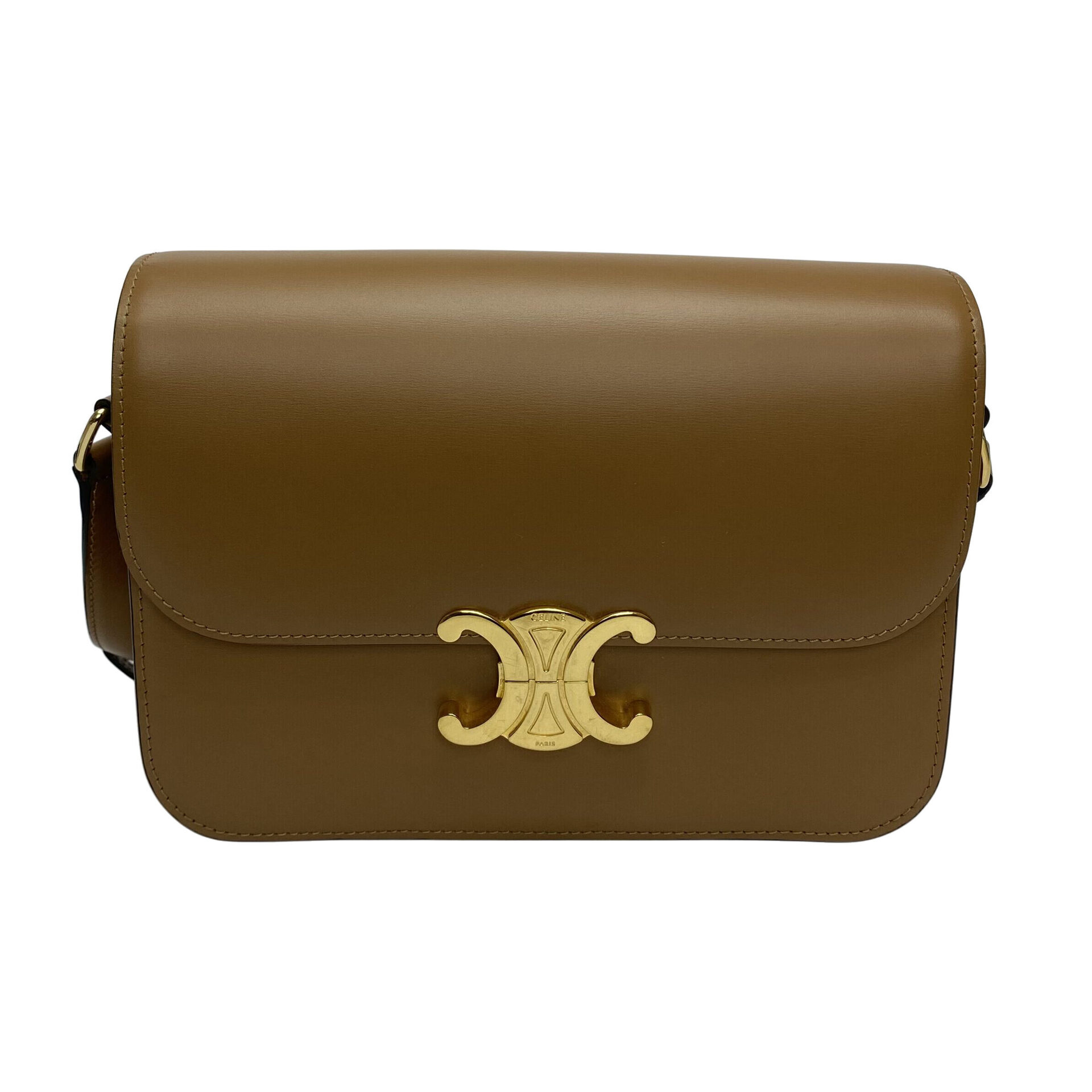 Bolsa Celine Triomphe Caramelo