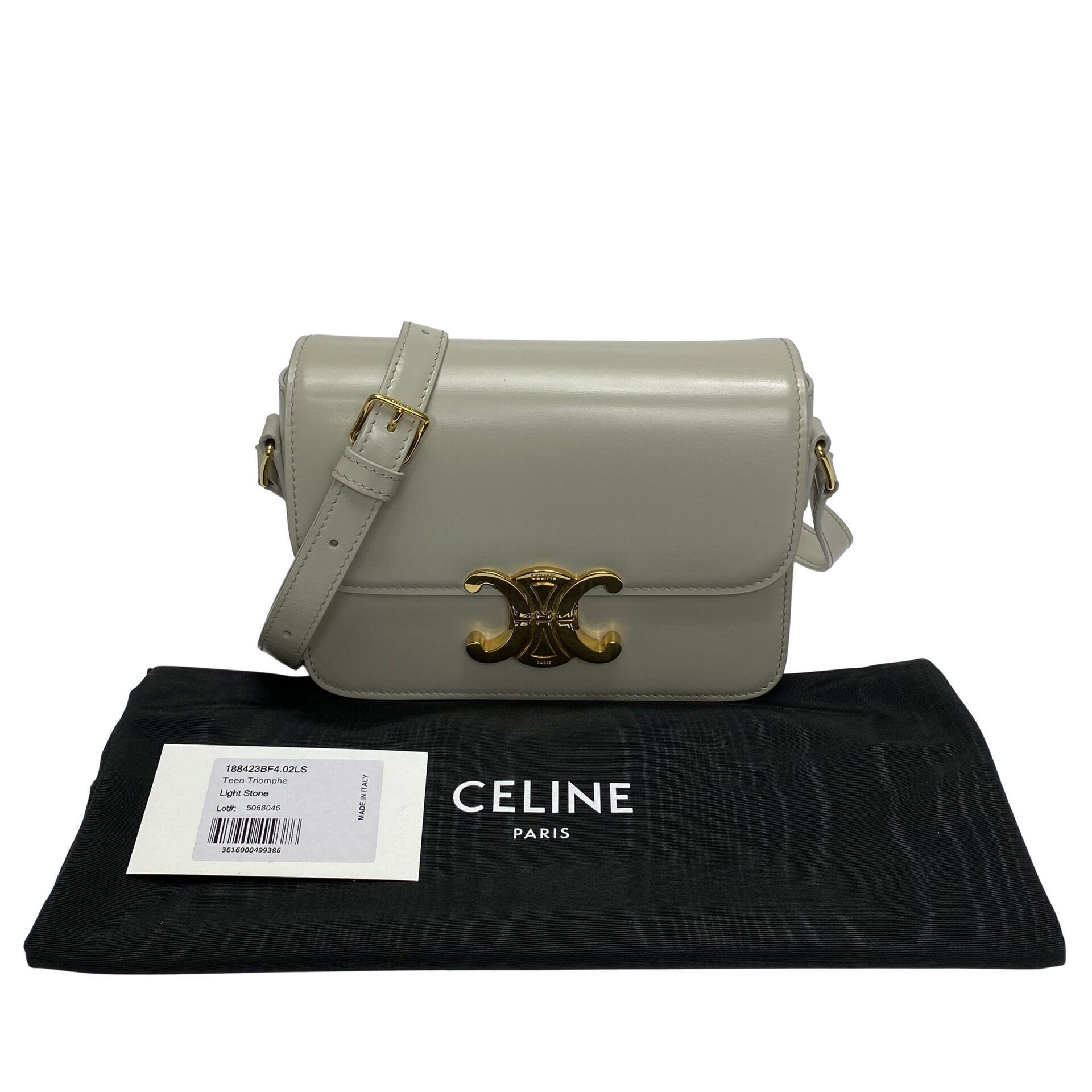 Bolsa Celine Triomphe Off White