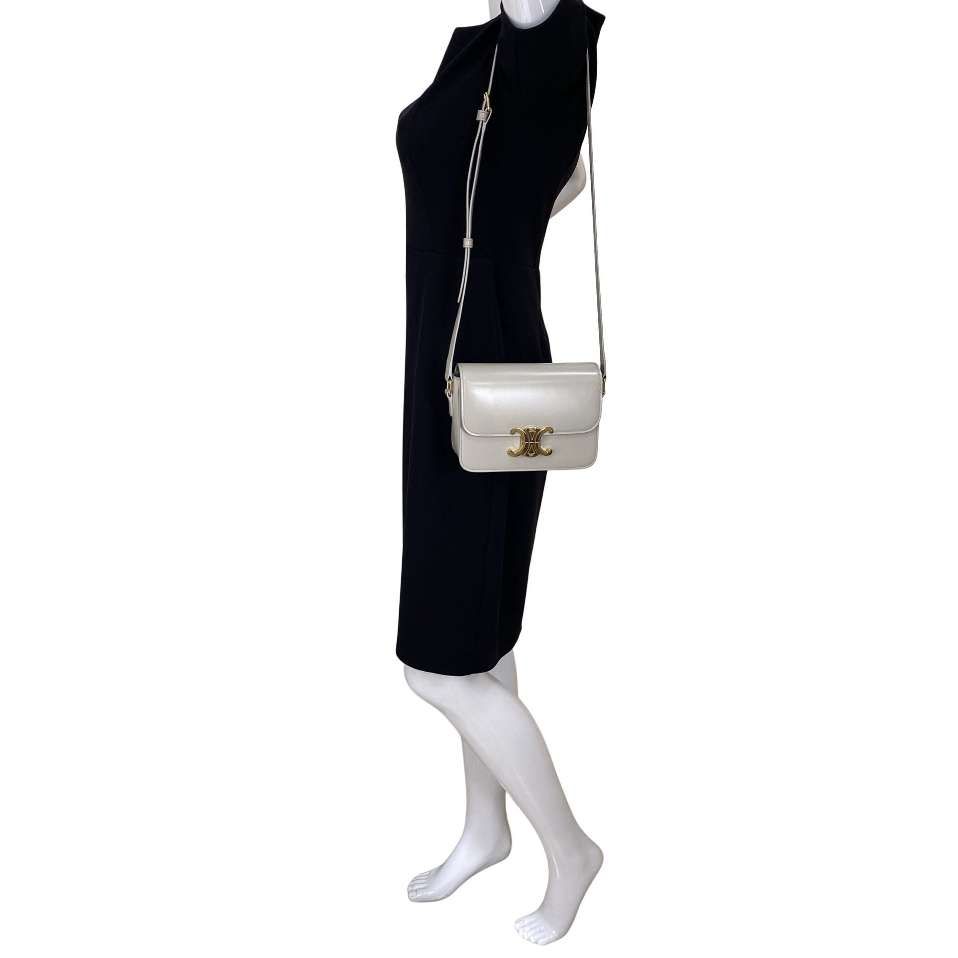 Bolsa Celine Triomphe Off White