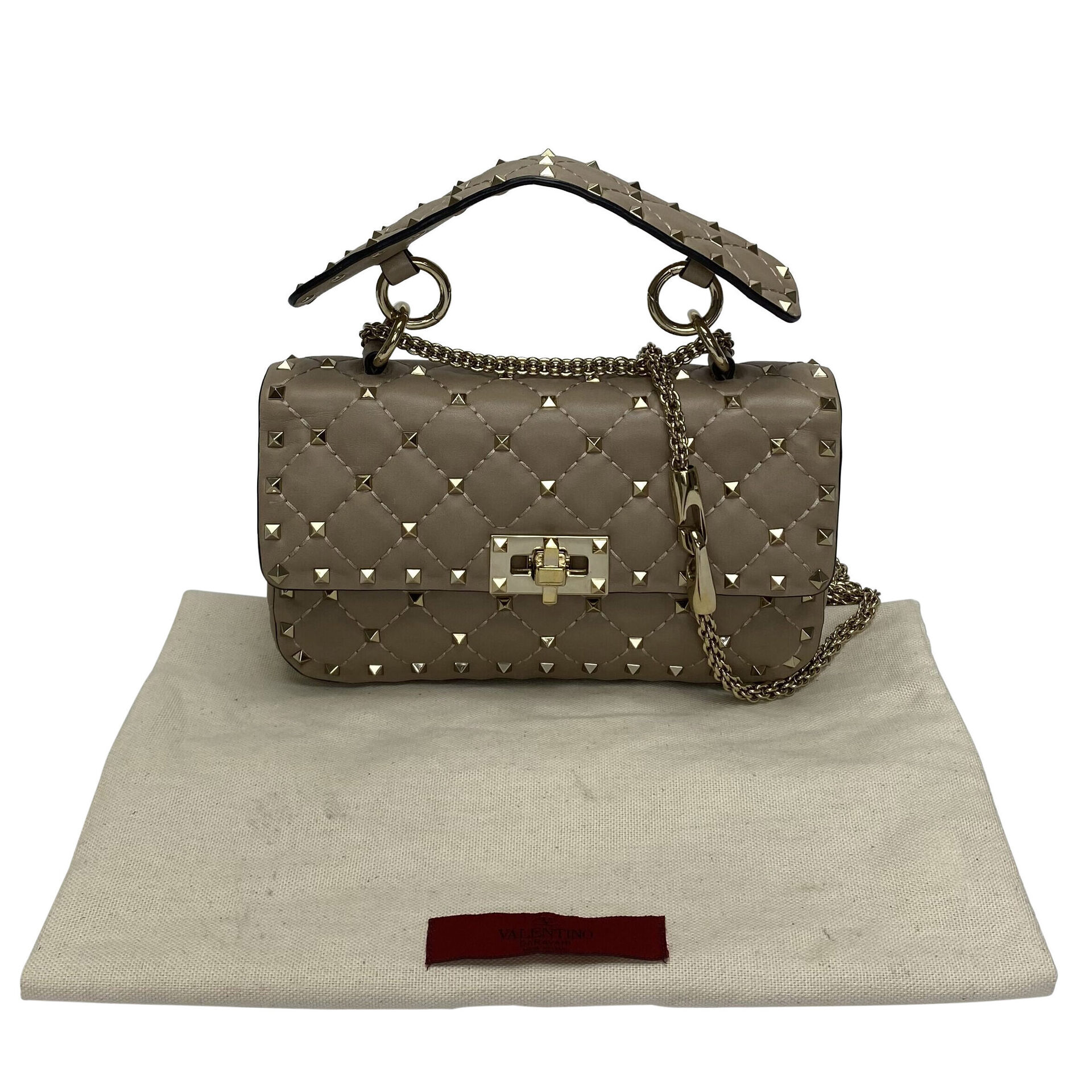 Bolsa Valentino Garavani Rockstud Nude