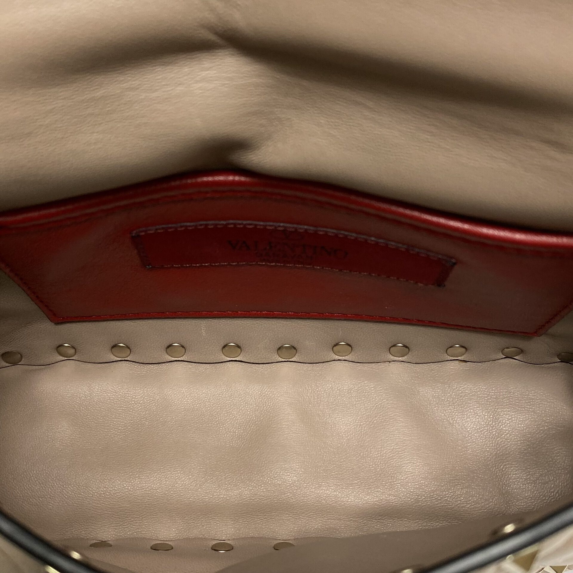 Bolsa Valentino Garavani Rockstud Nude