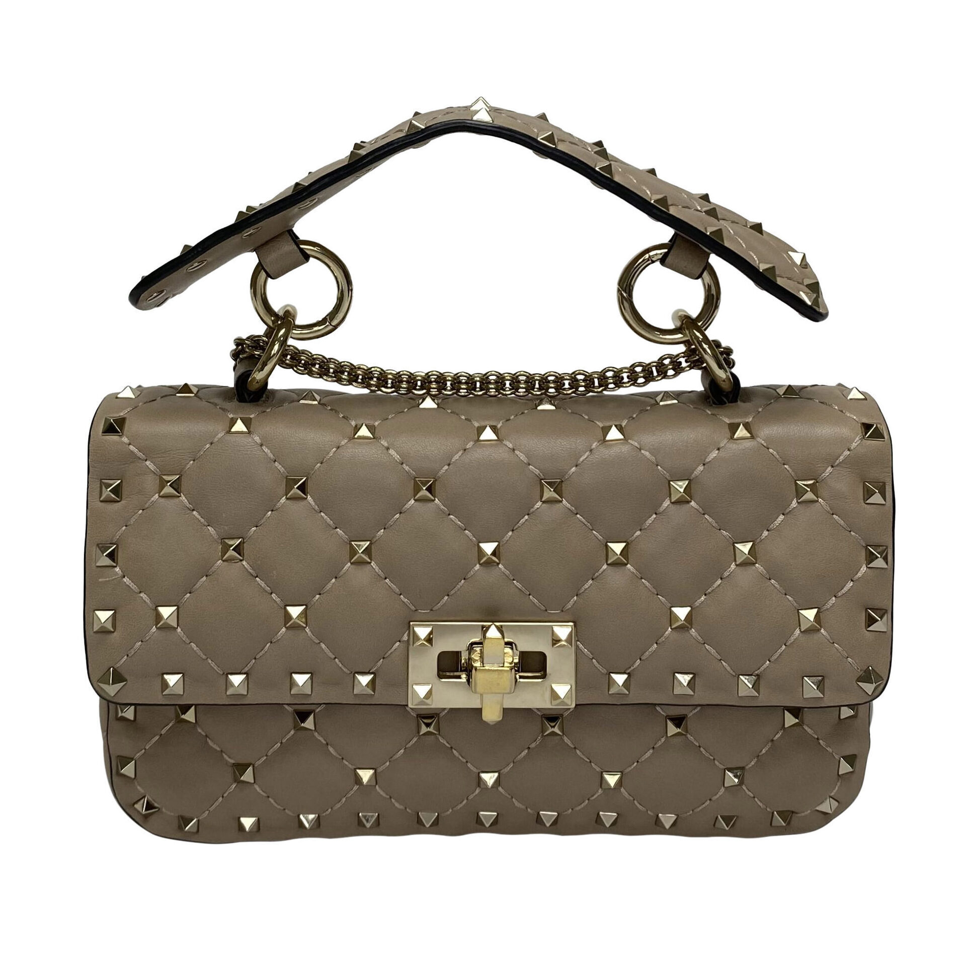 Bolsa Valentino Garavani Rockstud Nude
