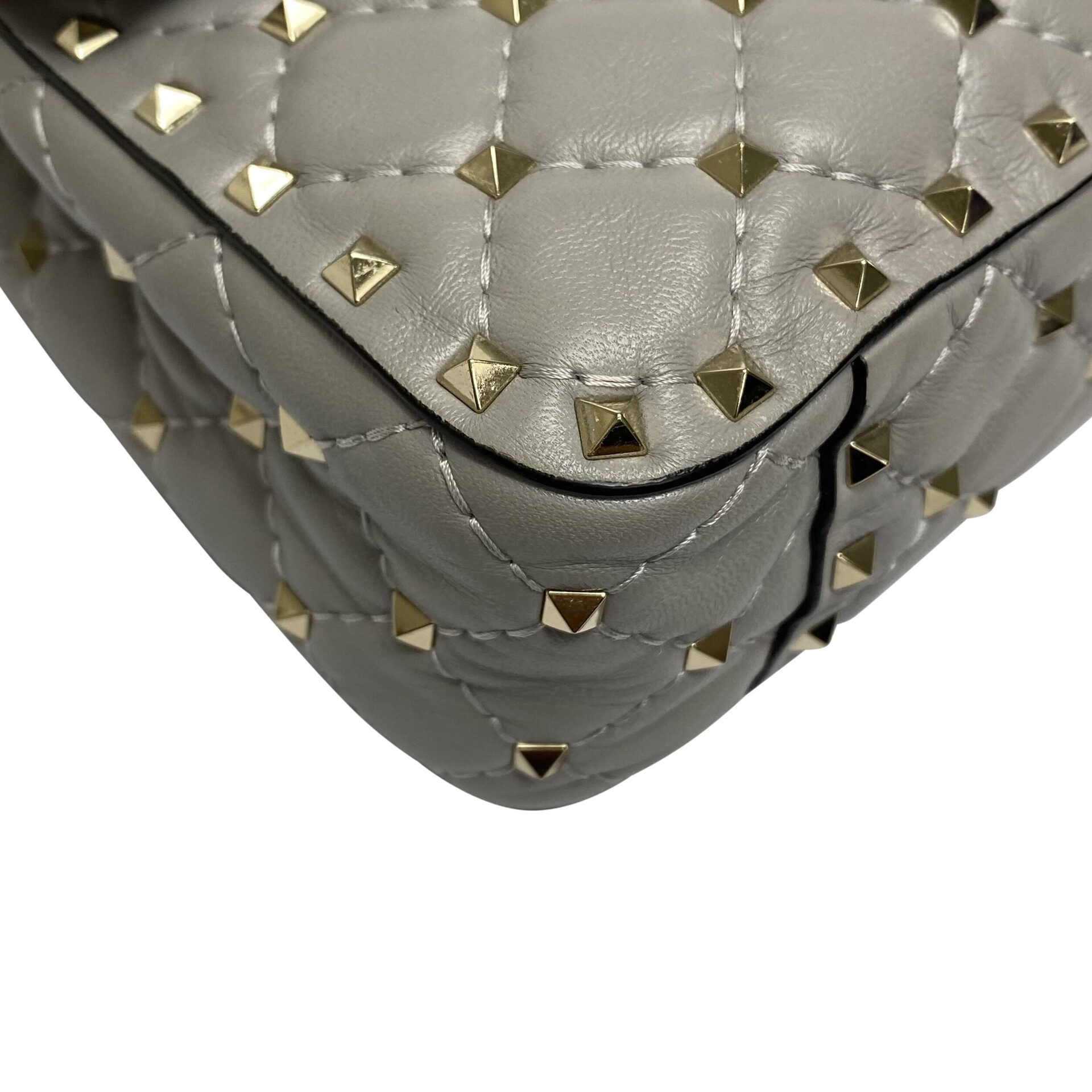 Bolsa Valentino Garavani Rockstud Cinza
