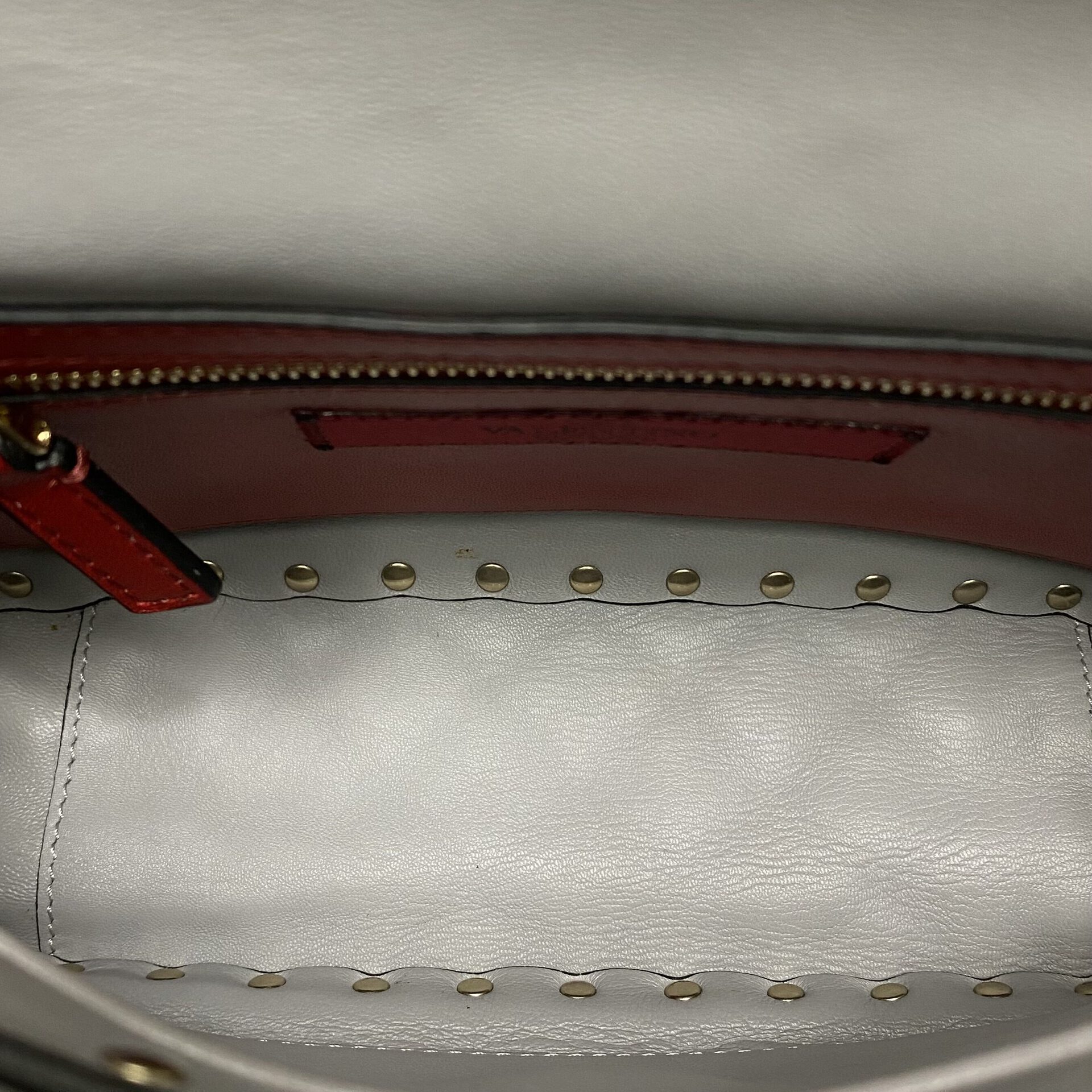 Bolsa Valentino Garavani Rockstud Cinza