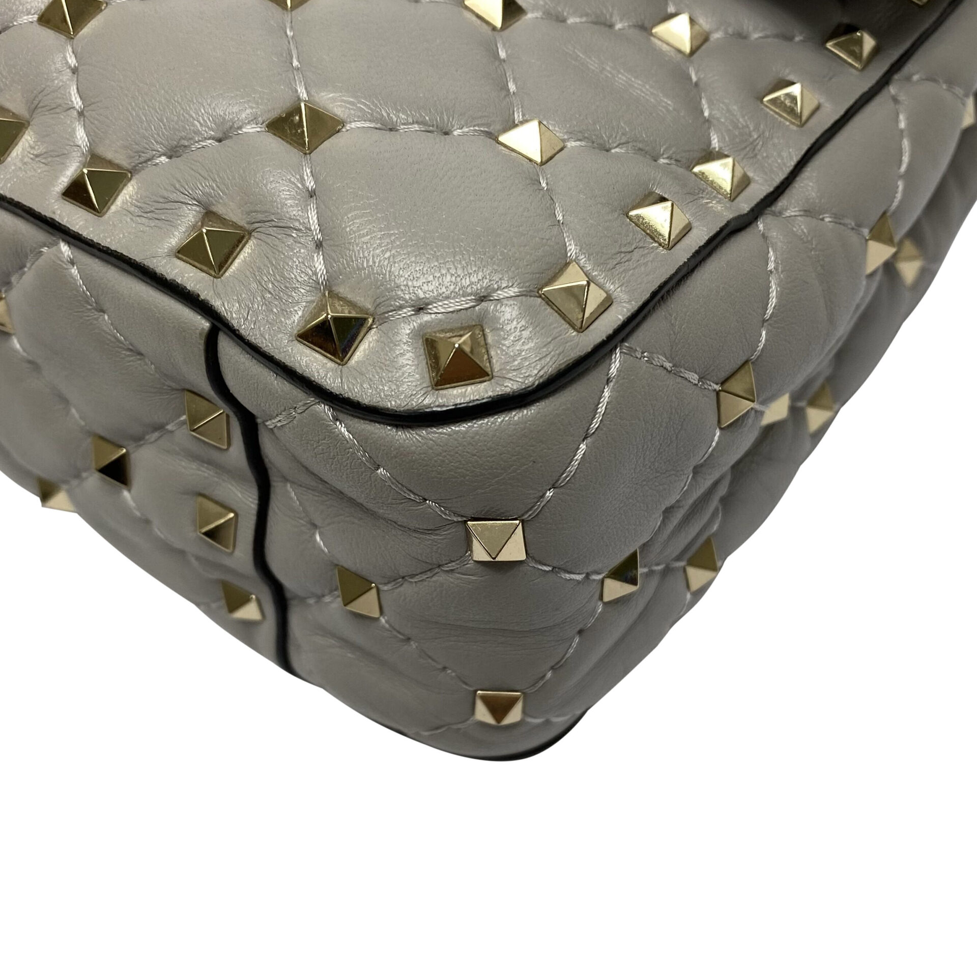 Bolsa Valentino Garavani Rockstud Cinza