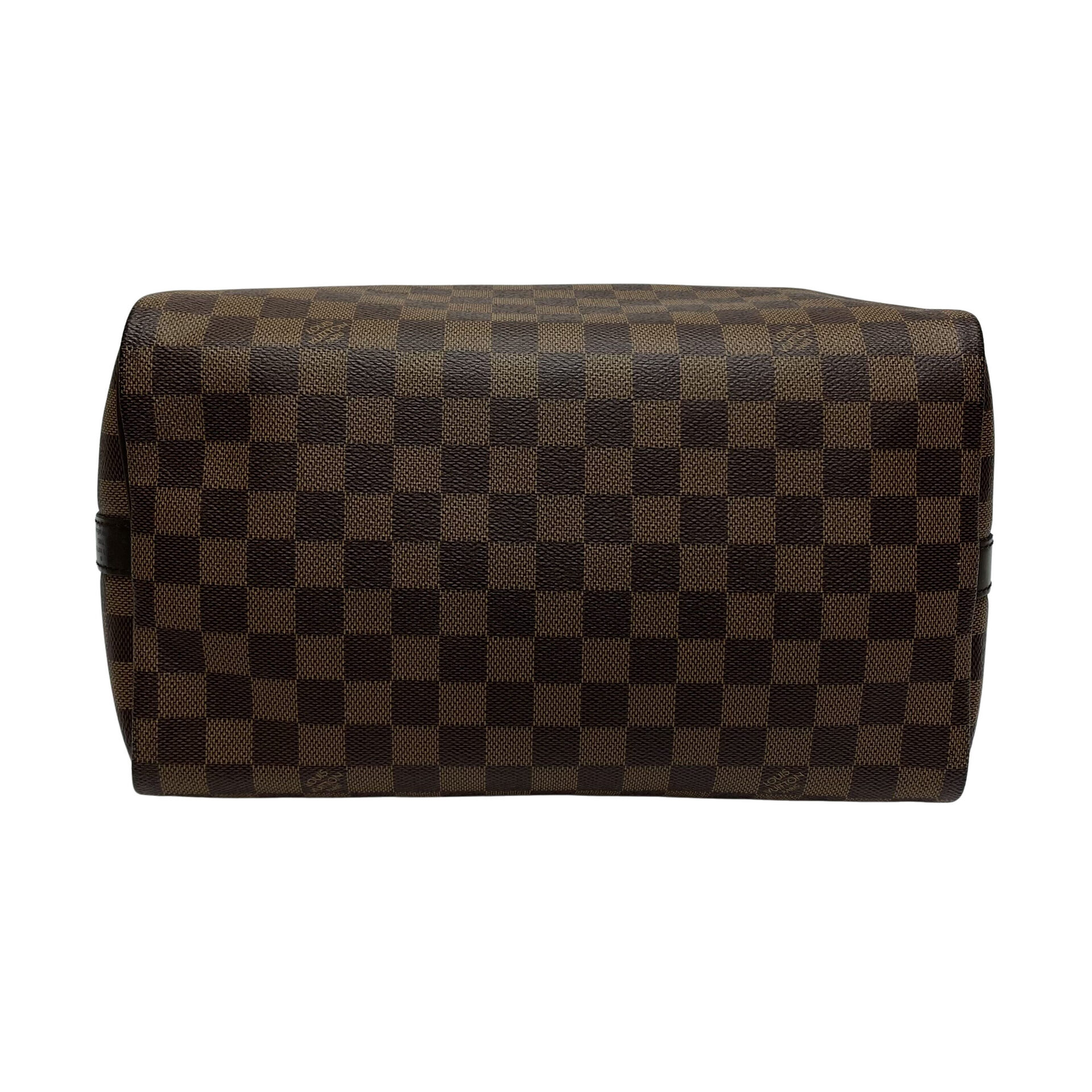 Bolsa Louis Vuitton Speedy 30 Bandoulière Damier Ebene