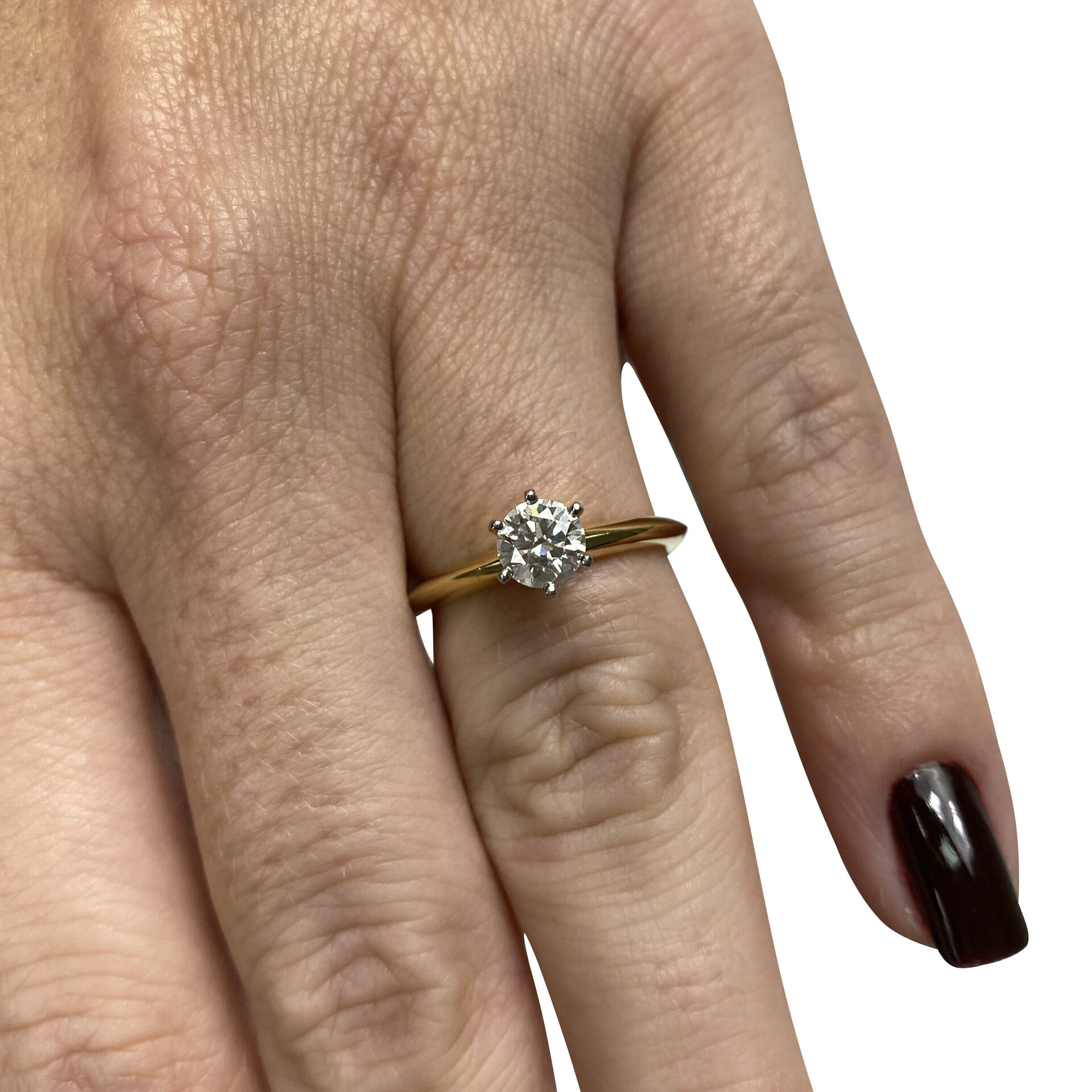 Anel Tiffany & Co. Solitário - 0.54 ct.