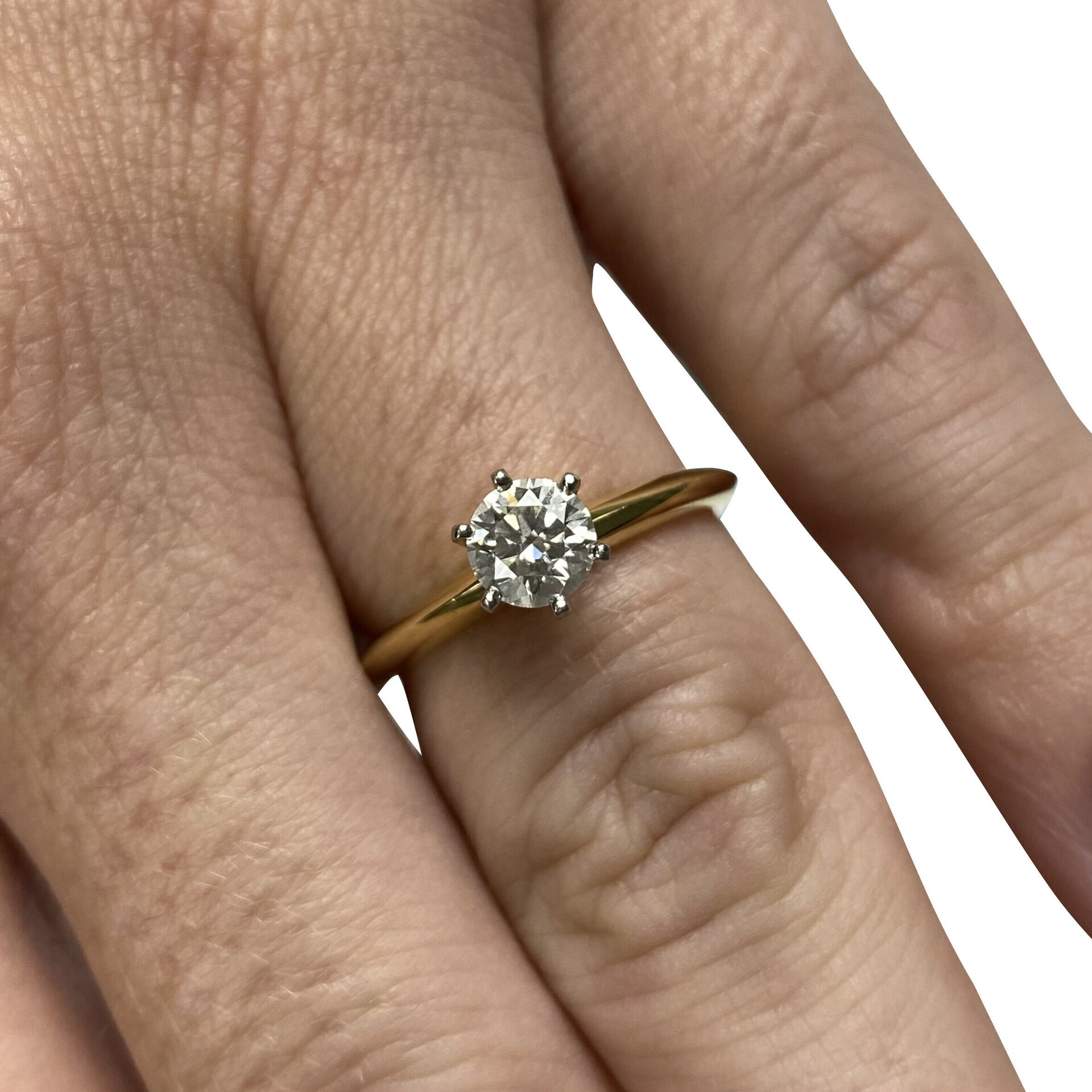 Anel Tiffany & Co. Solitário - 0.54 ct.