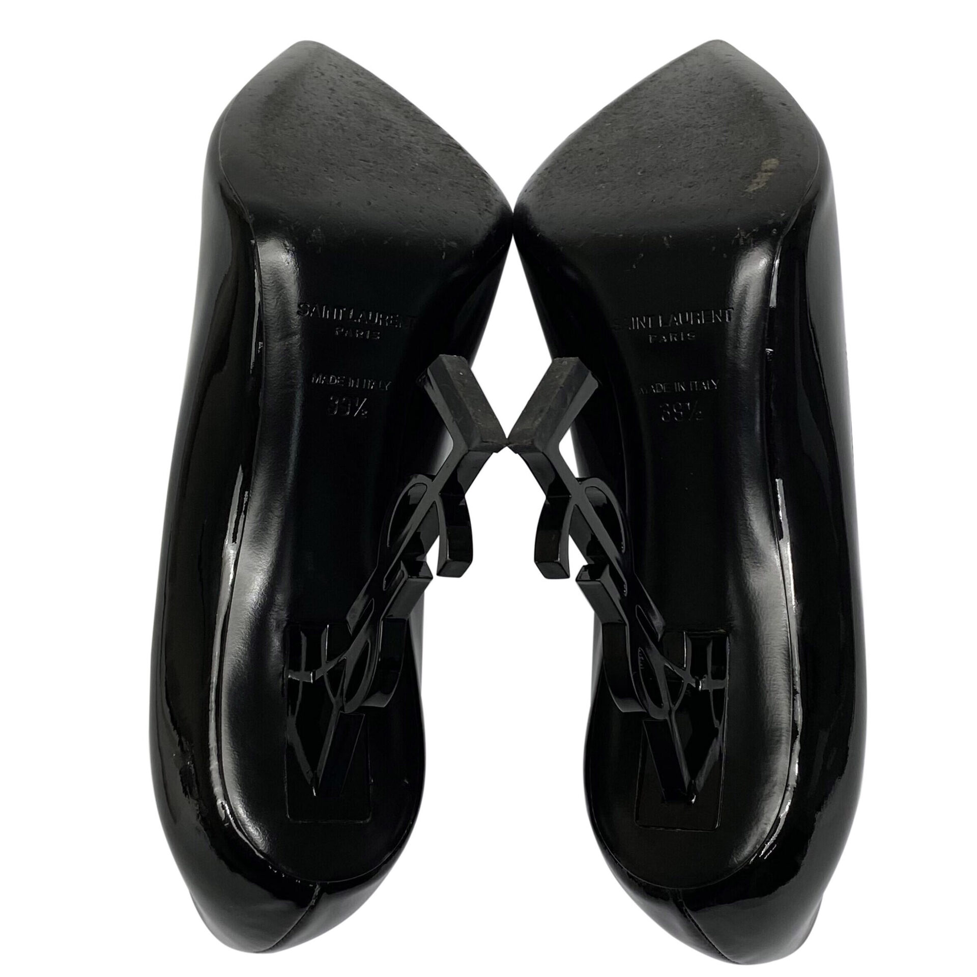 Sapato Saint Laurent Opyum Preto