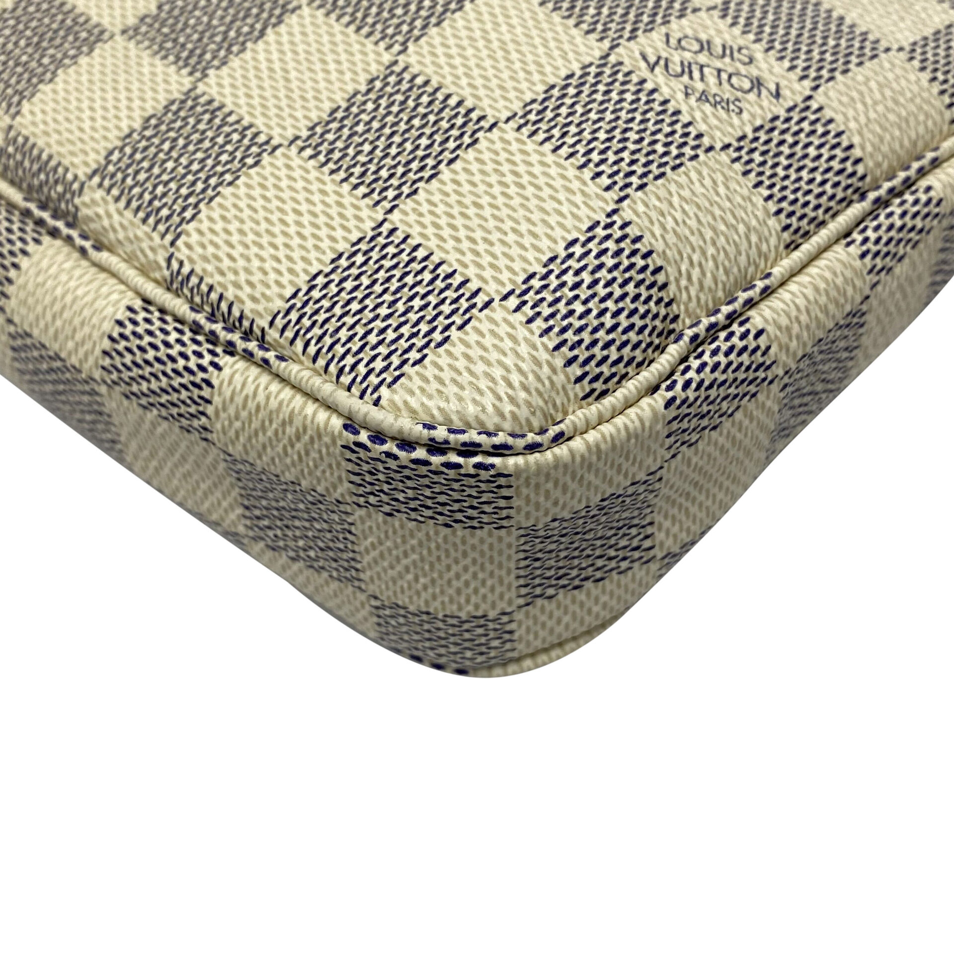 Bolsa Louis Vuitton Pochette Accessoires Damier Azur