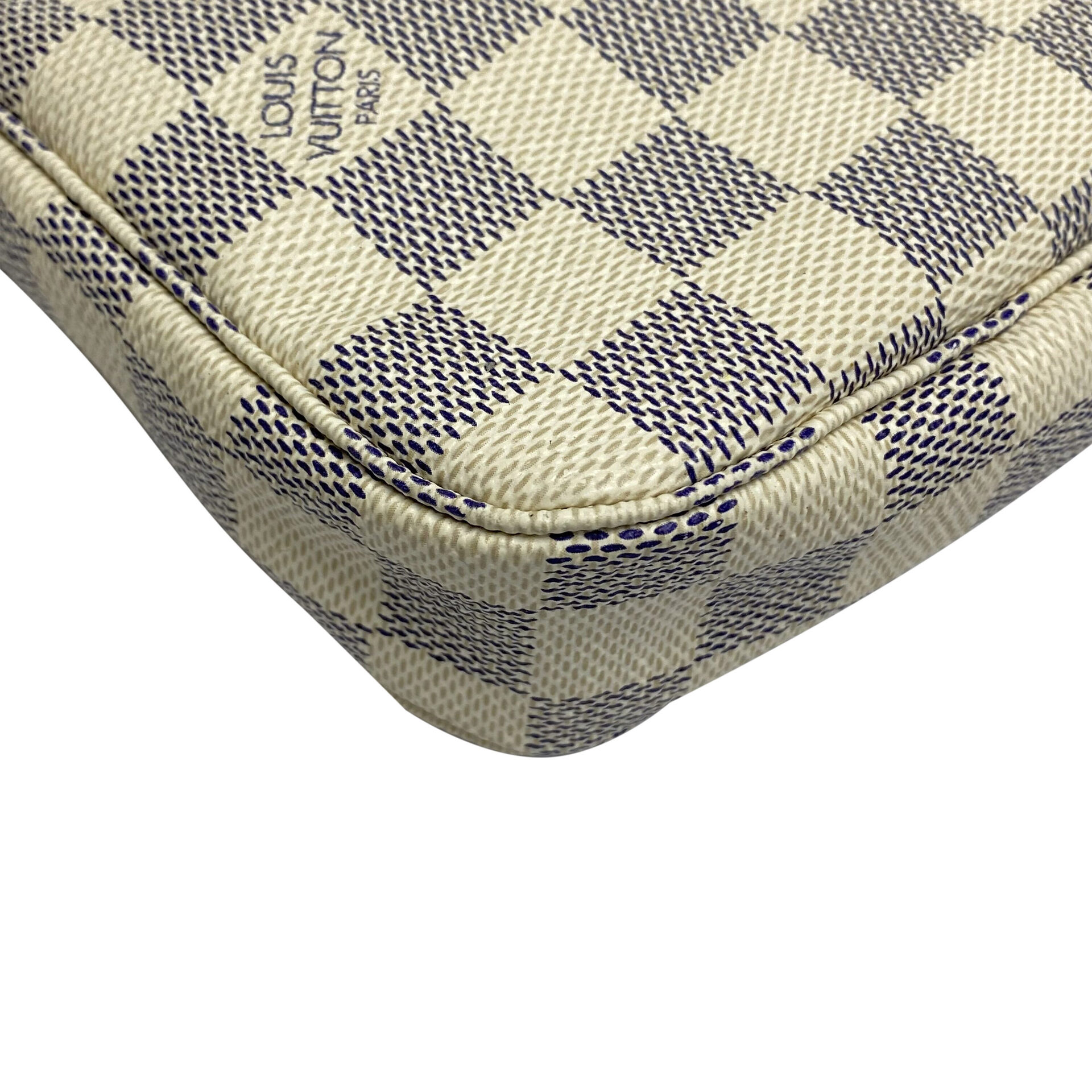 Bolsa Louis Vuitton Pochette Accessoires Damier Azur