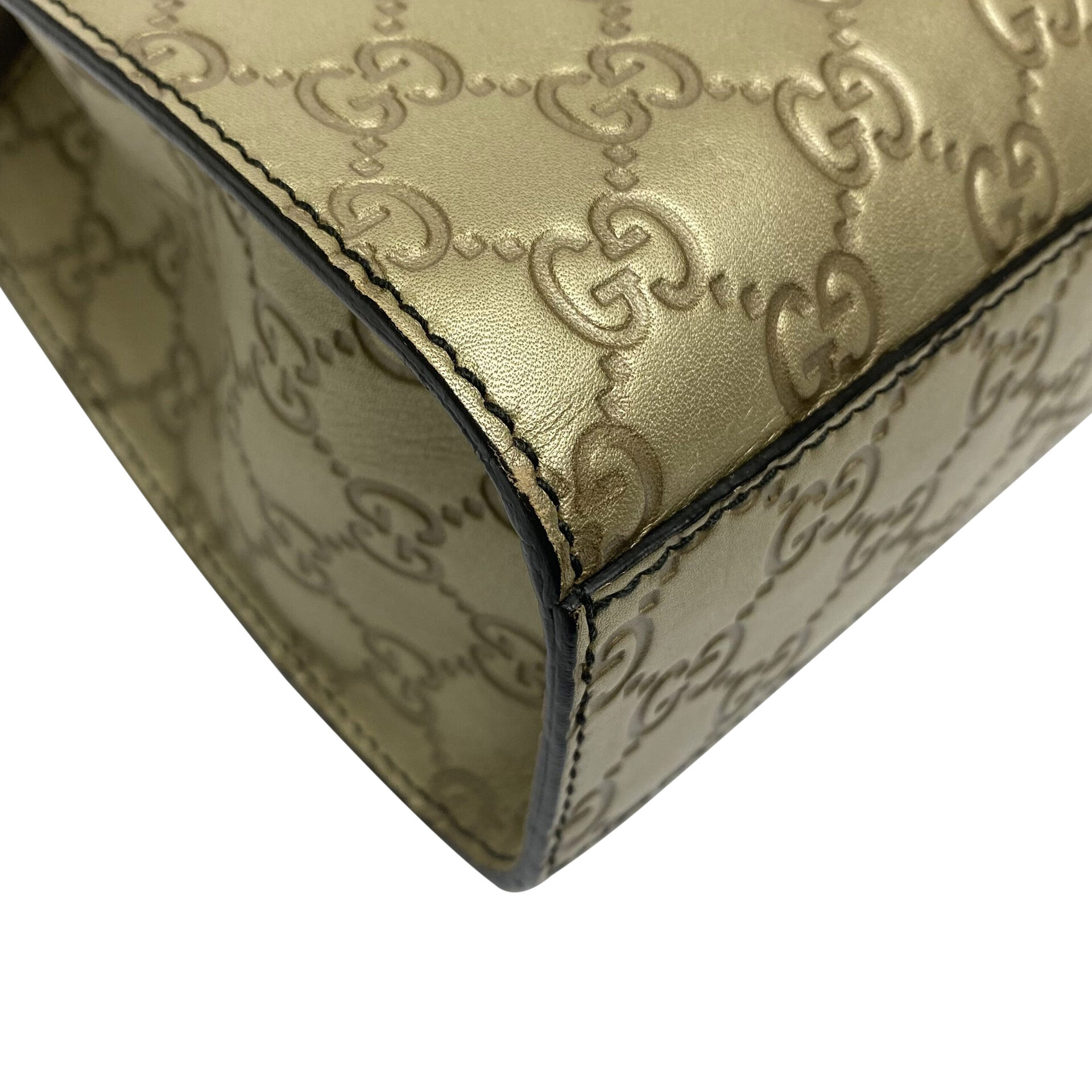 Bolsa Gucci Emily Metalizada