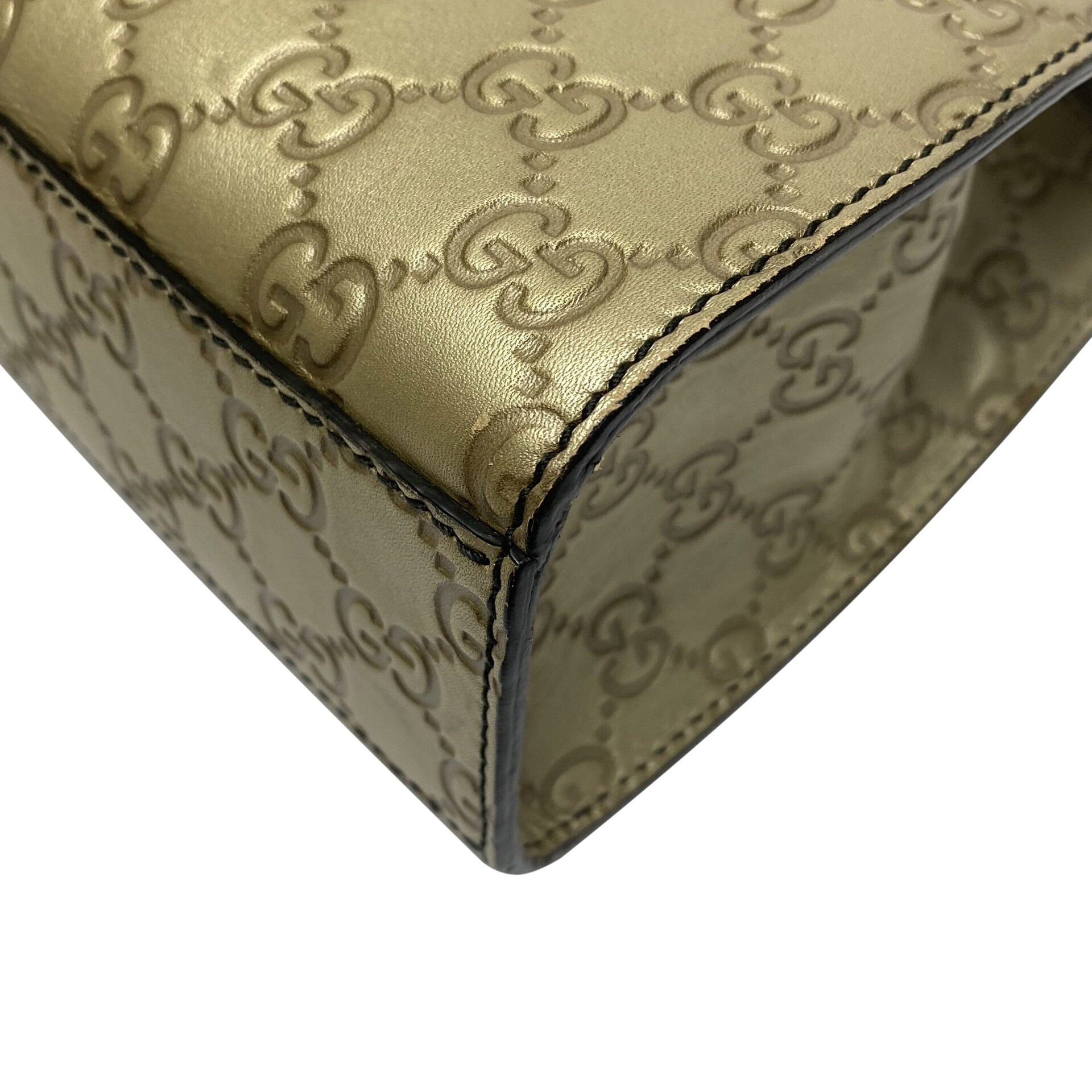 Bolsa Gucci Emily Metalizada