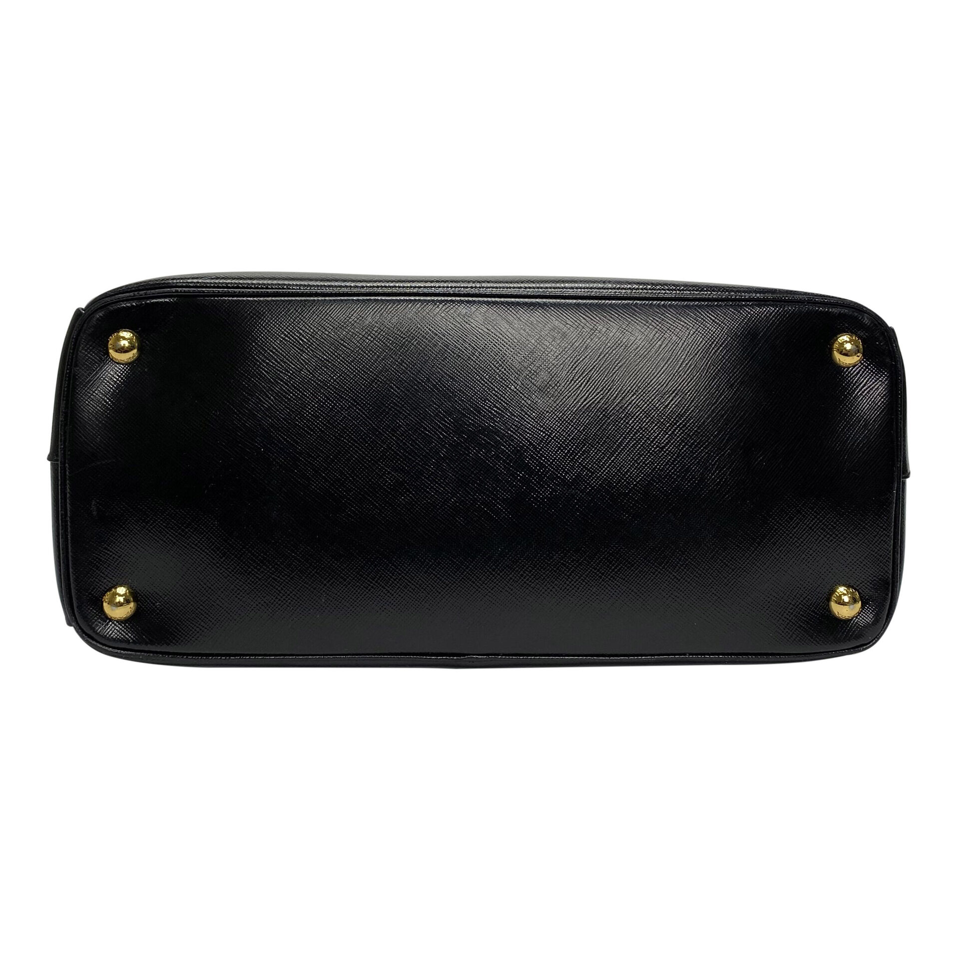 Bolsa Prada Saffiano Vernice Parabole Preta