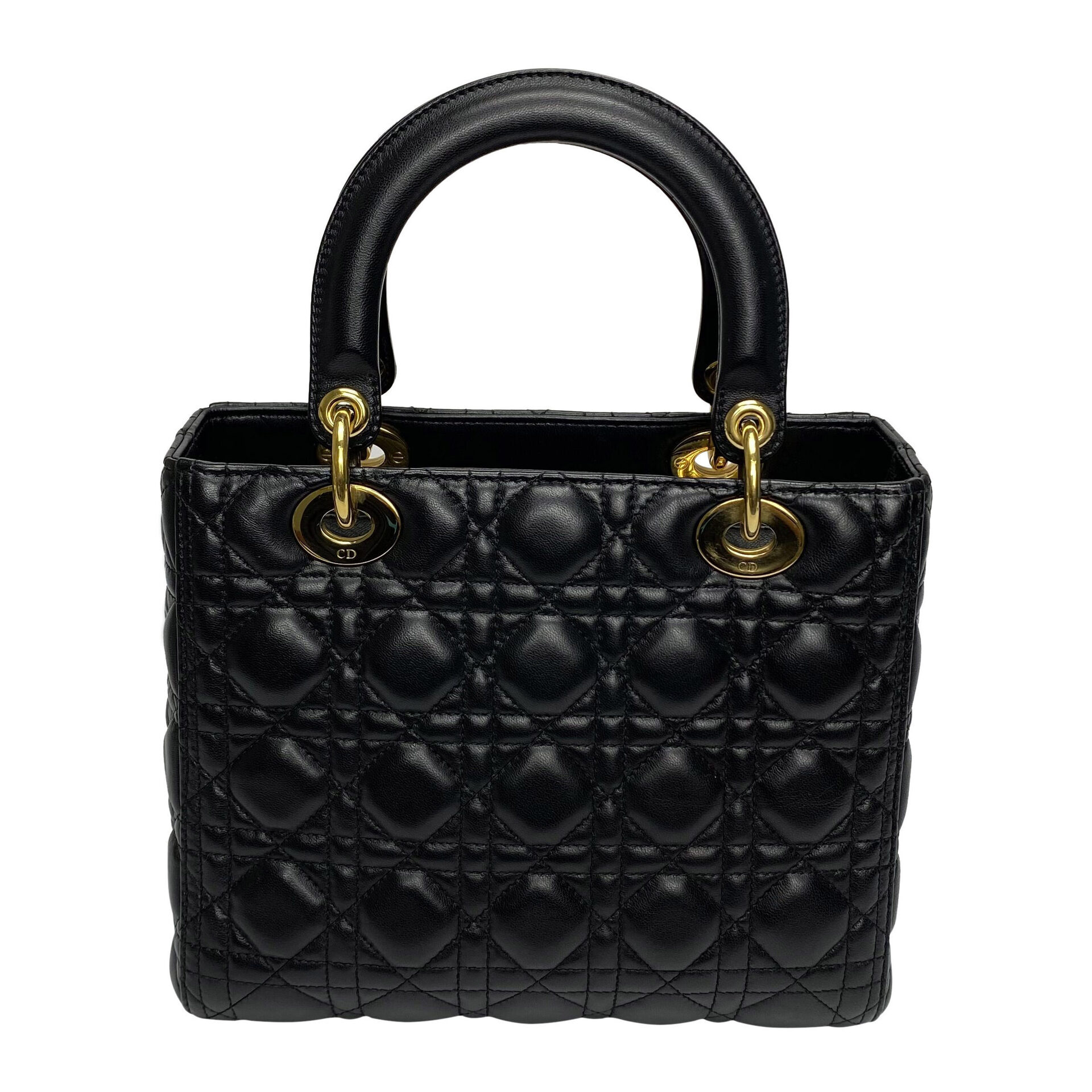 Bolsa Christian Dior Lady Dior Preta