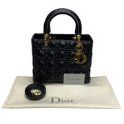 Bolsa Christian Dior Lady Dior Preta