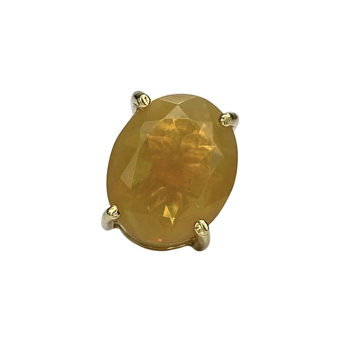 Par de Brincos Opala Oval