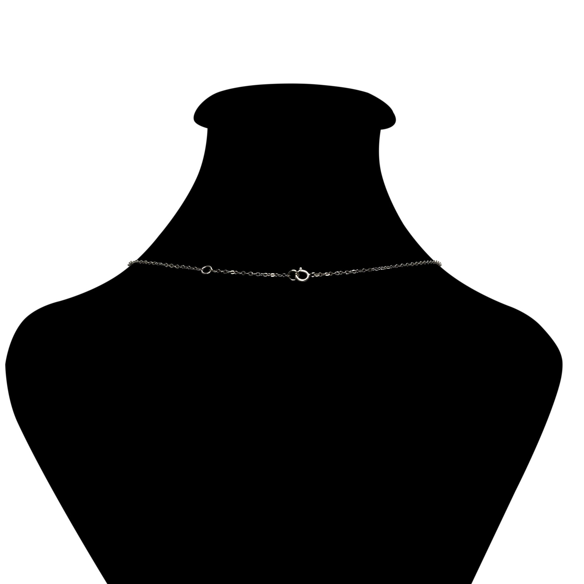 Colar Coração Diamantes