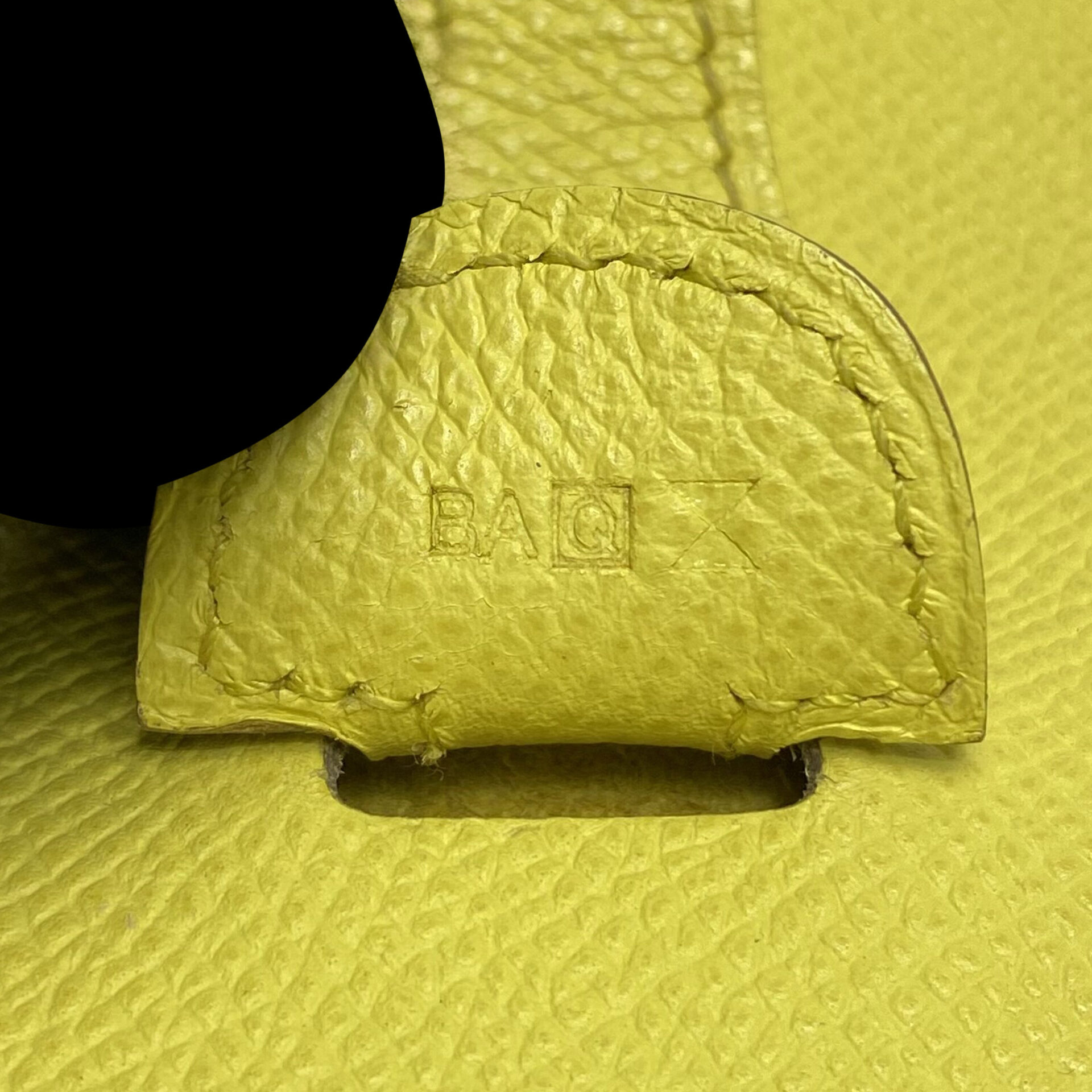 Bolsa Hermès Évelyne 29 Clemence Amarela