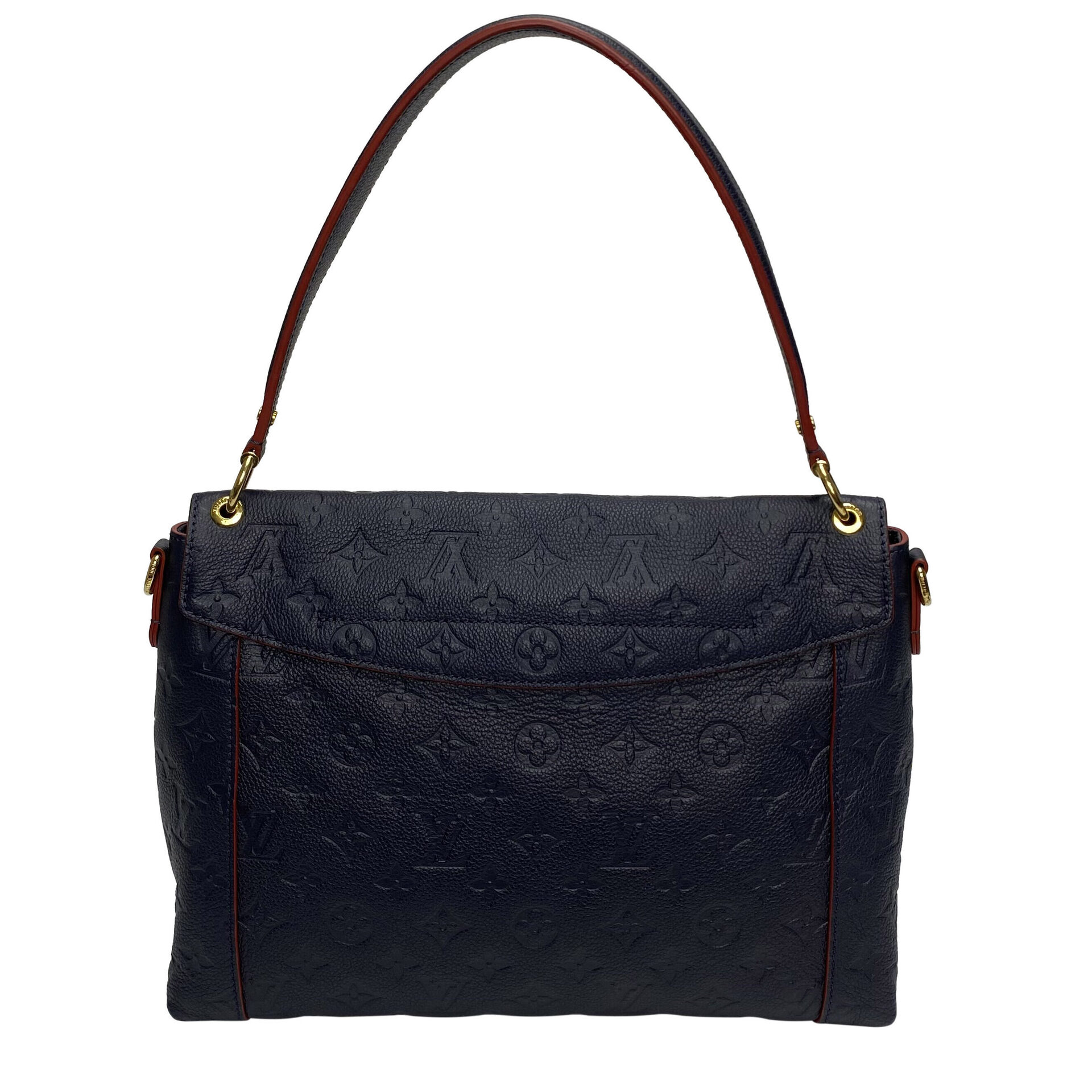 Bolsa Louis Vuitton Blanche Empreinte Azul Marinho