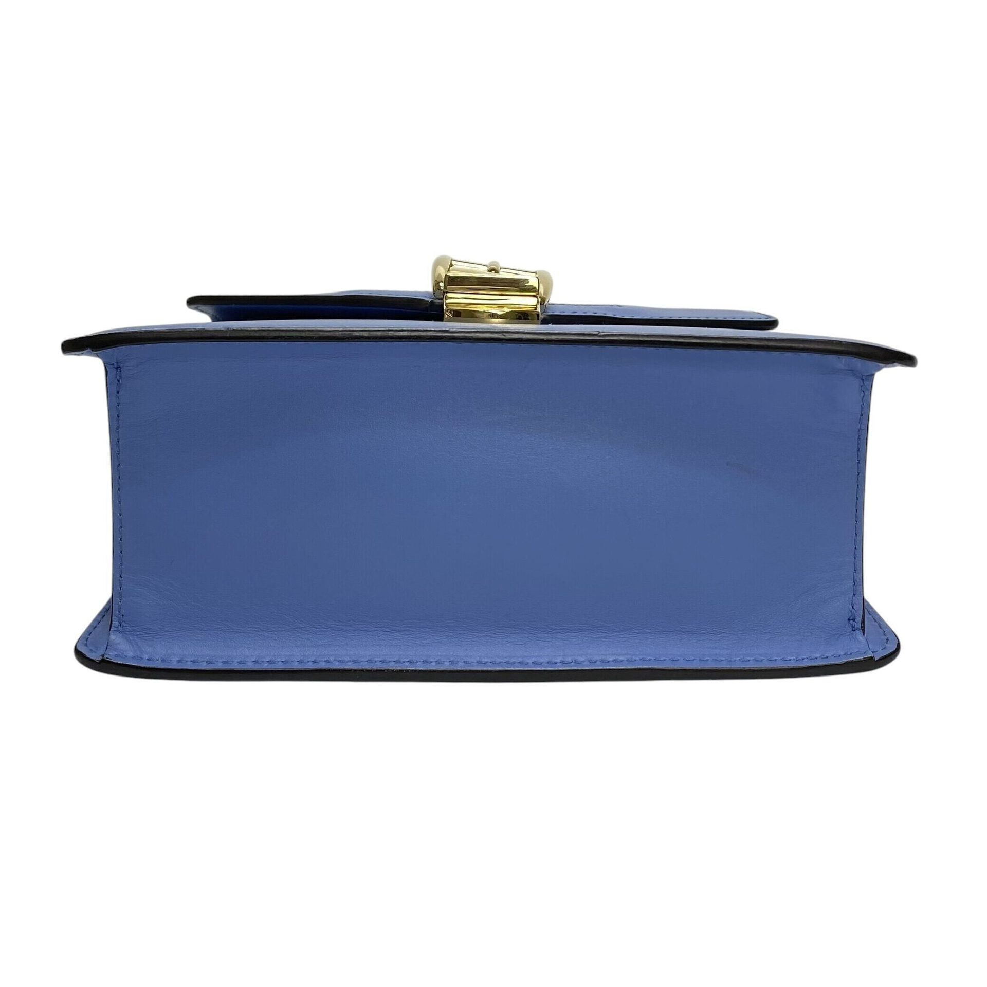 Bolsa Gucci Mini Sylvie Azul