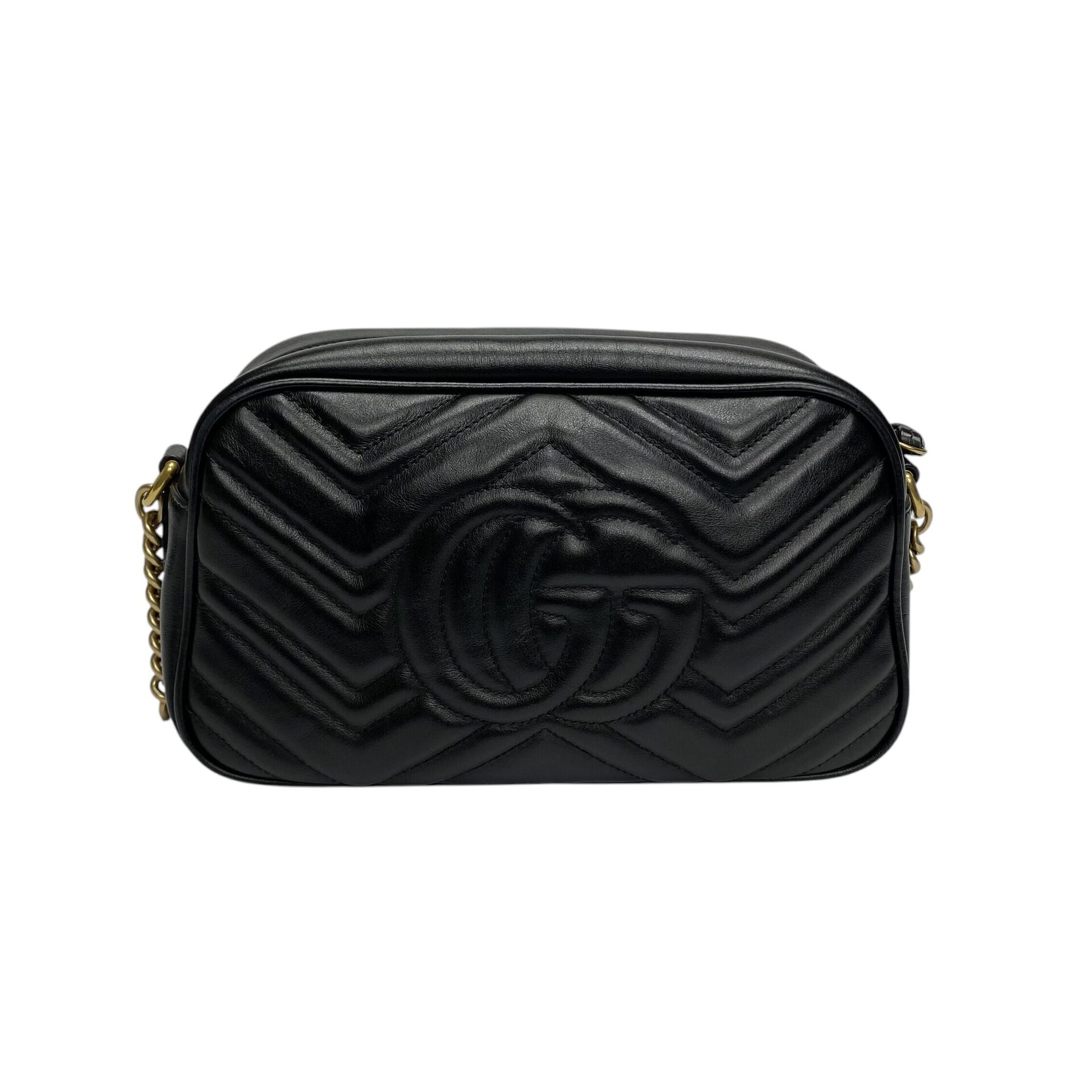 Bolsa Gucci GG Marmont Preta