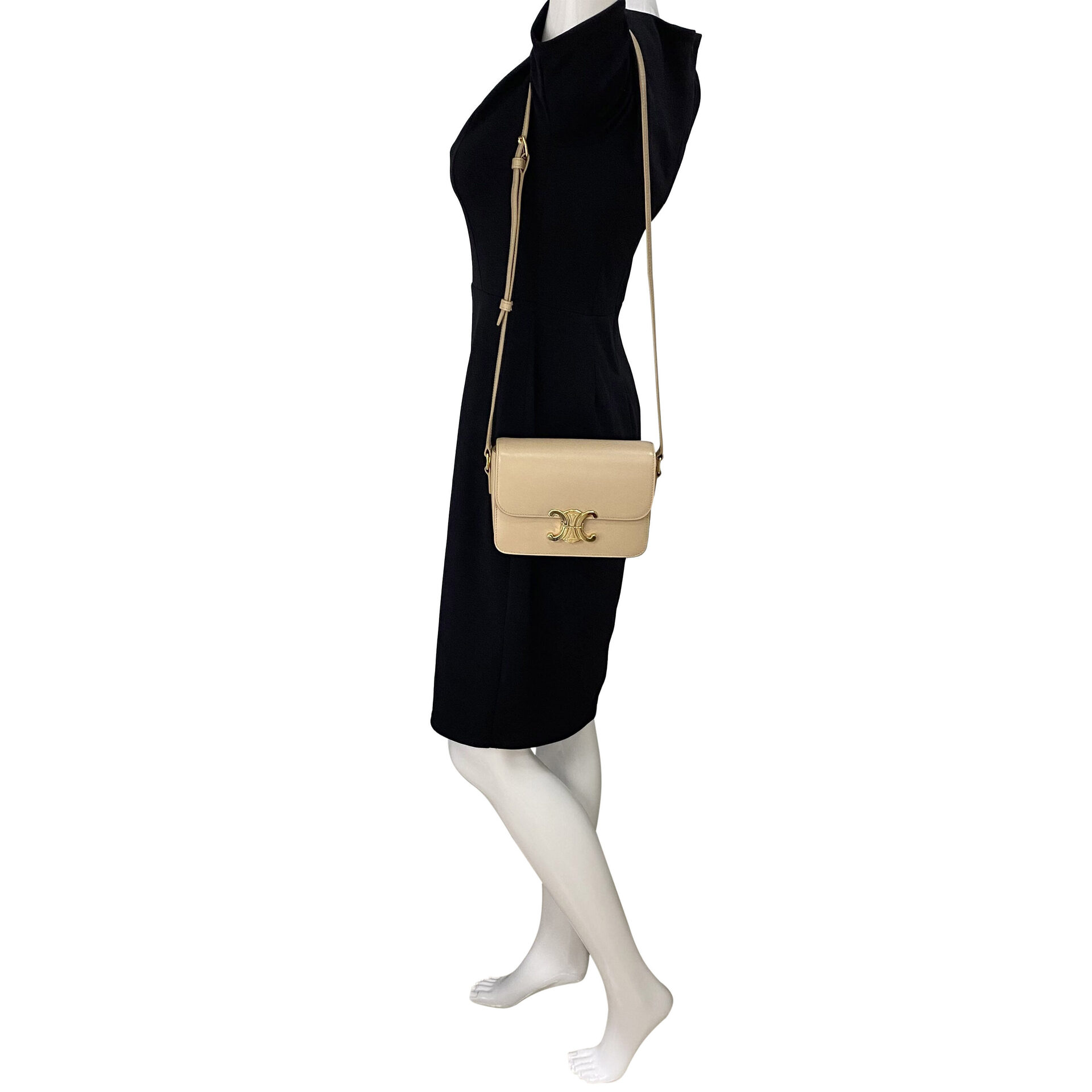 Bolsa Celine Triomphe Bege