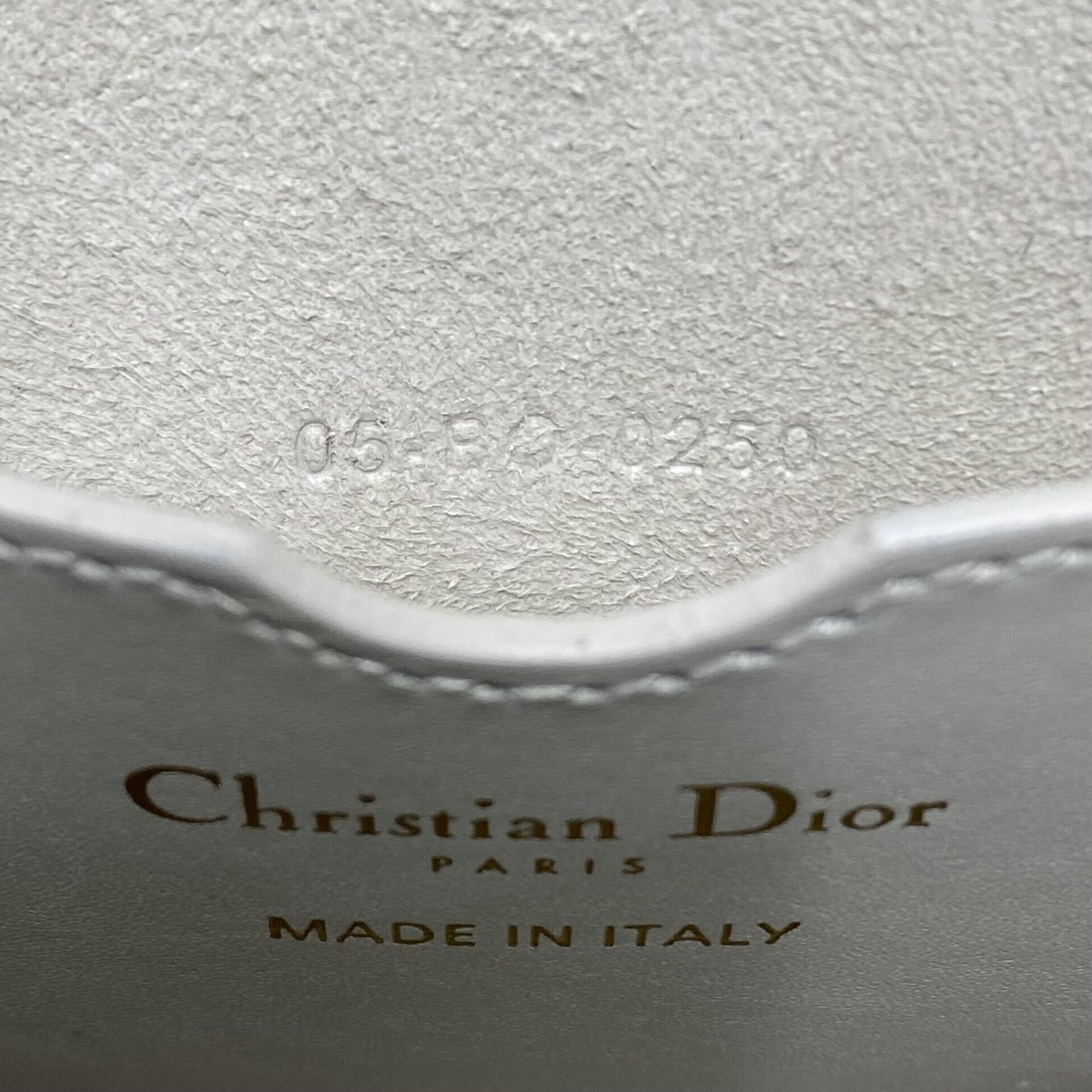 Bolsa Christian Dior Bobby Medium Off White