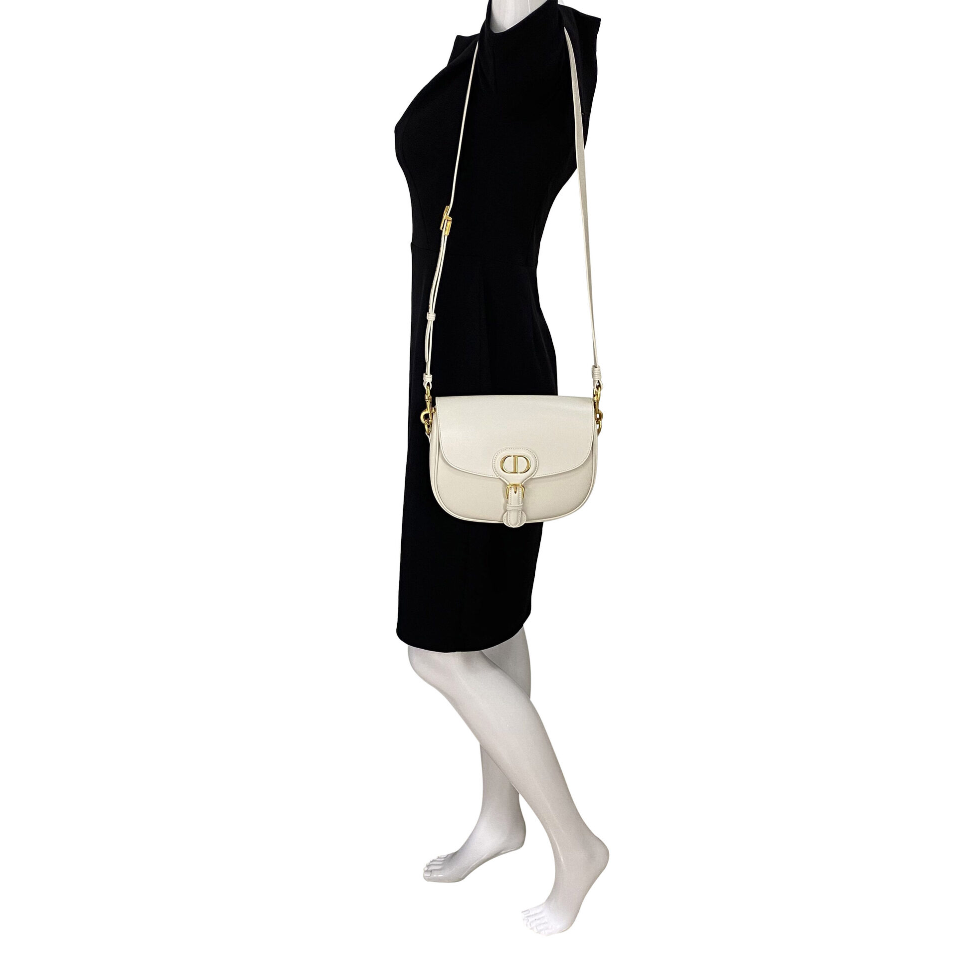 Bolsa Christian Dior Bobby Medium Off White