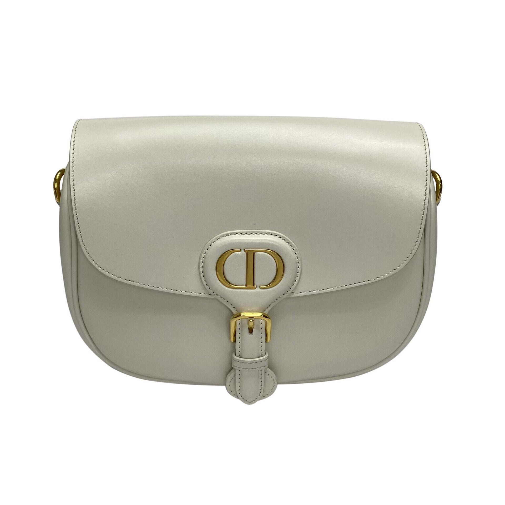 Bolsa Christian Dior Bobby Medium Off White