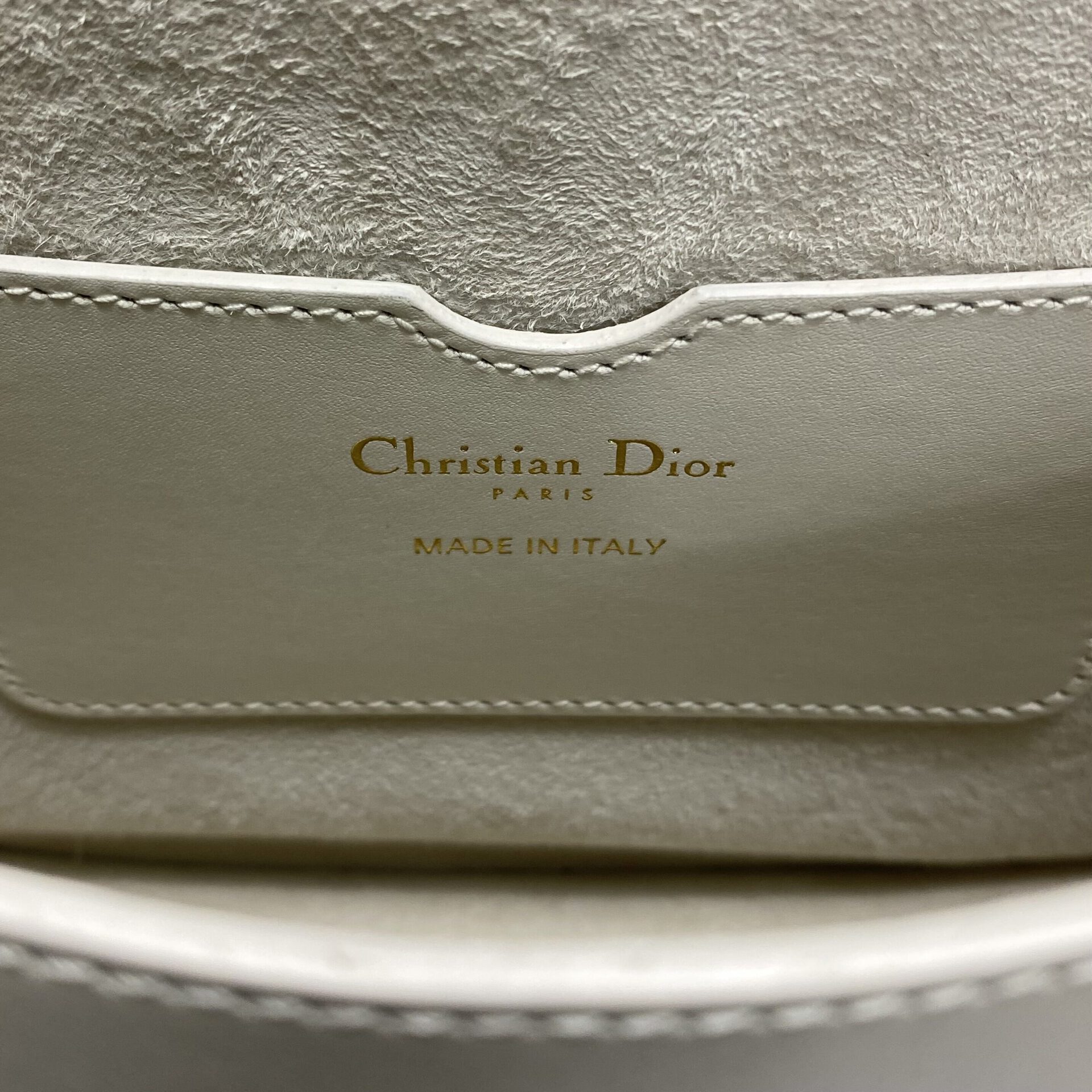 Bolsa Christian Dior Bobby Medium Off White