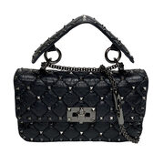 Bolsa Valentino Garavani Rockstud Preta