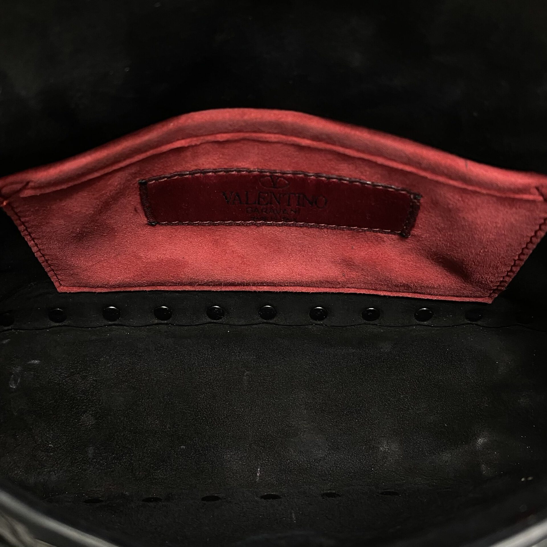 Bolsa Valentino Garavani Rockstud Preta