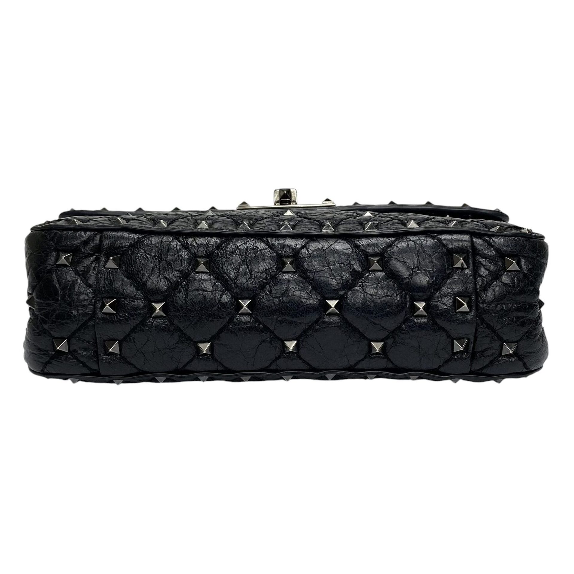 Bolsa Valentino Garavani Rockstud Preta